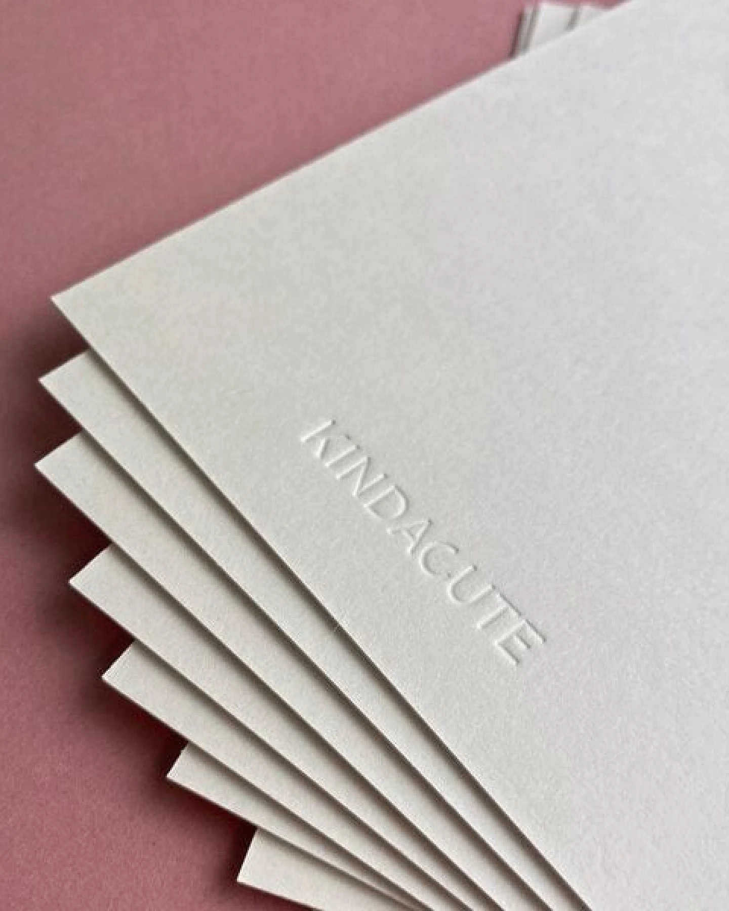 KINDACUTE 10x Blanko Postkarte "Cashmere Card" – Ansicht 4