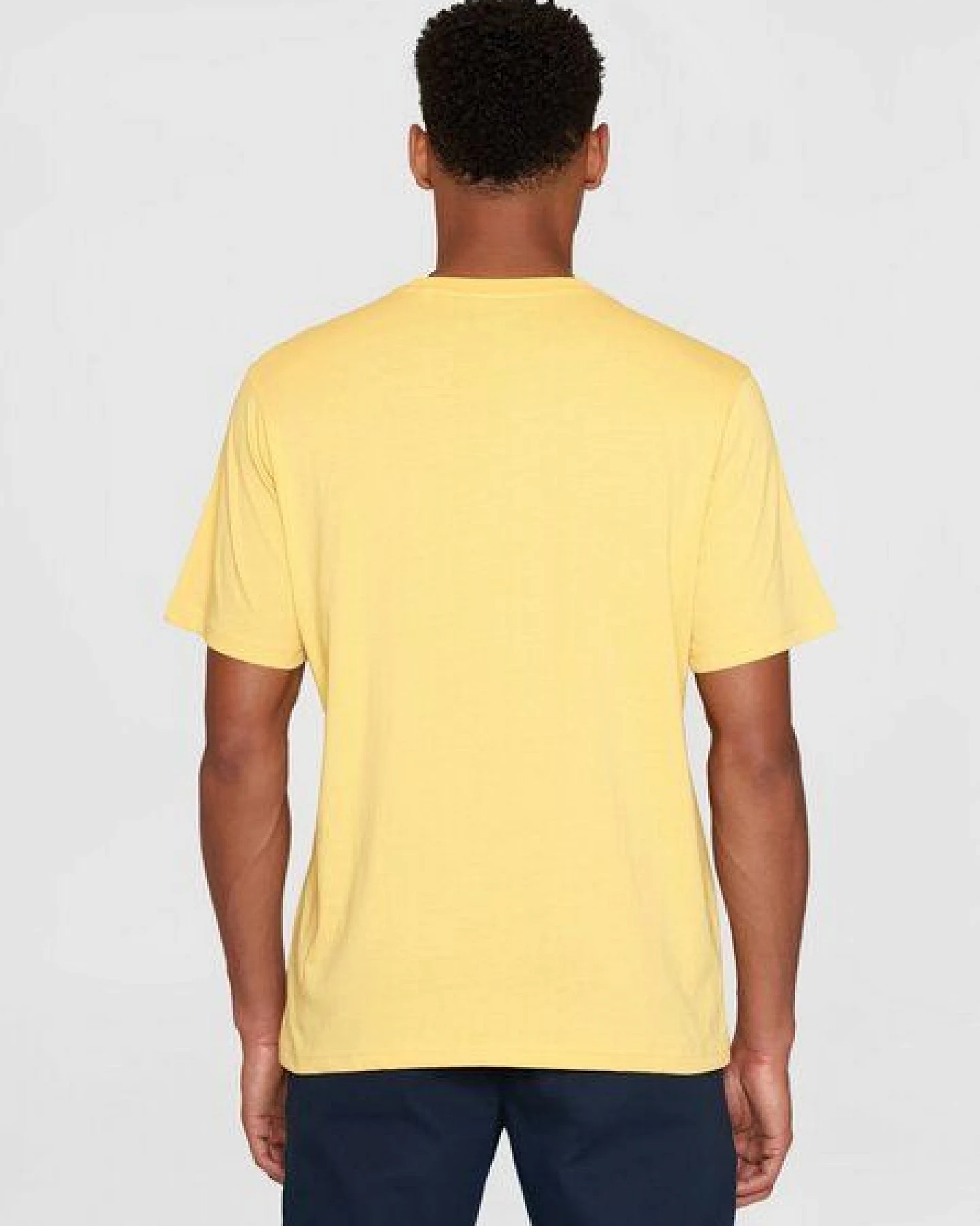 KnowledgeCotton Apparel T-Shirt ALDER Basic Tee mit Eulenprint – Ansicht 2