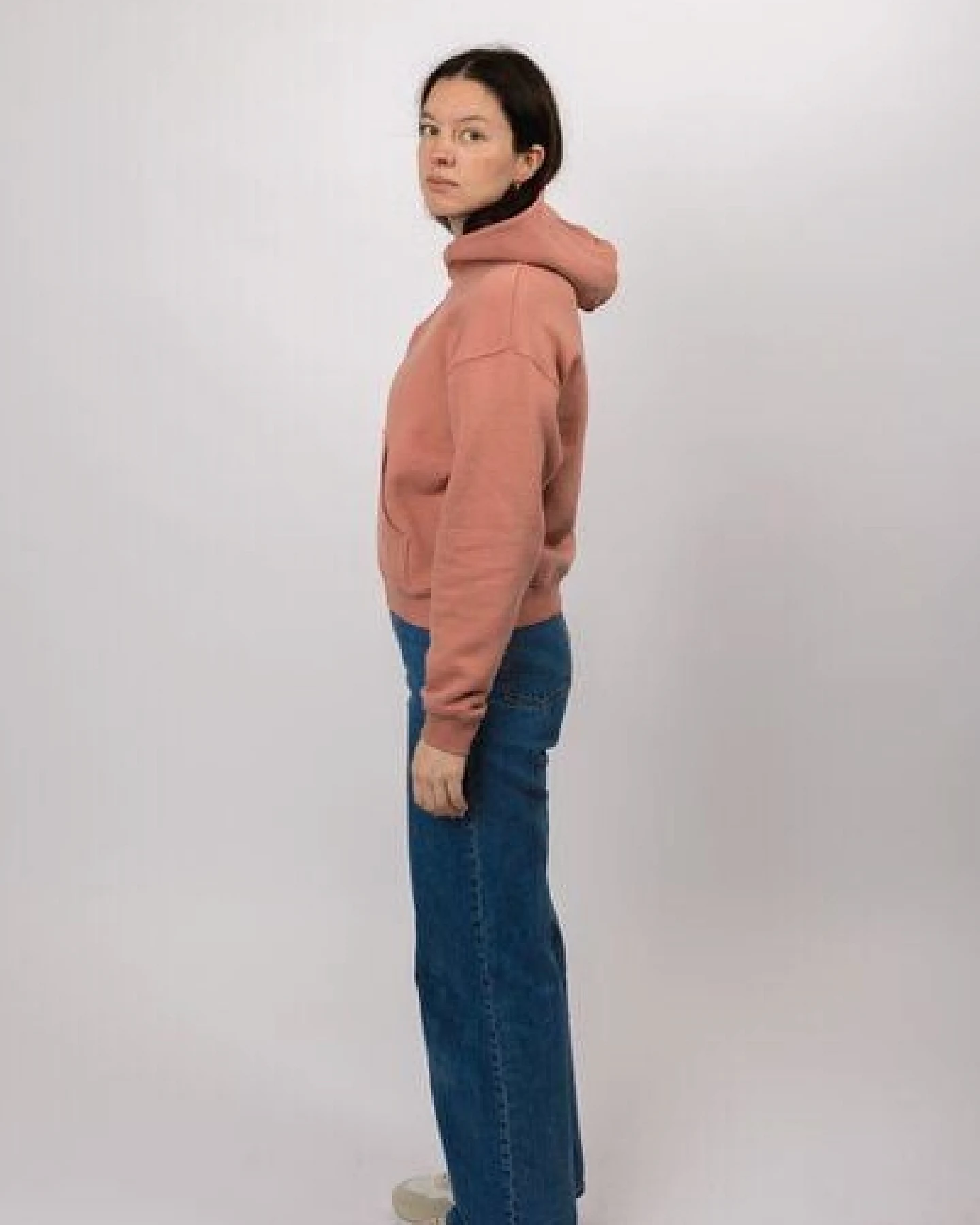 ettics STUDIO classic organic women's hoodie – Ansicht 4
