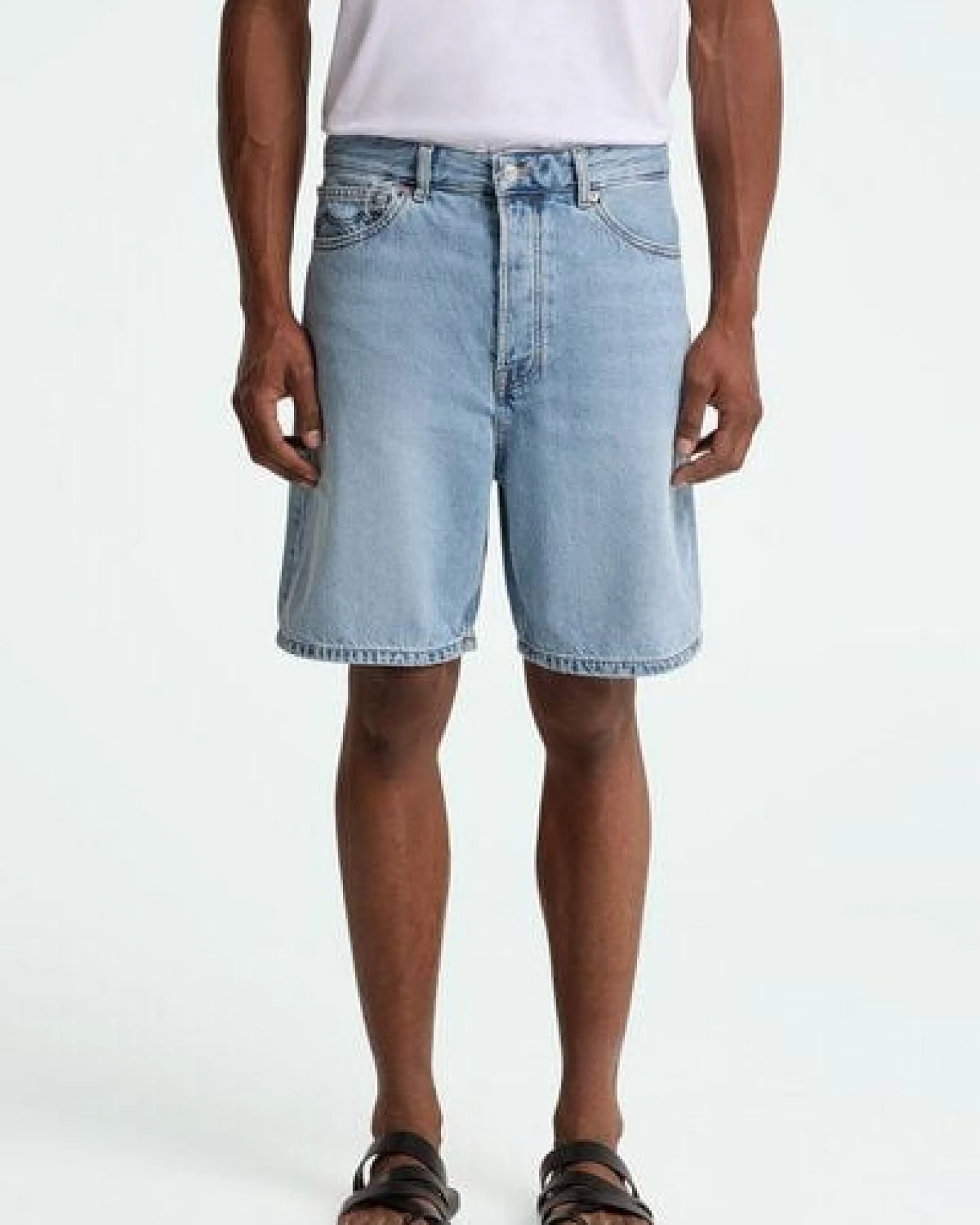 Kings Of Indigo Jeans-Shorts ADELIO Blue Reef Mid – Ansicht 2