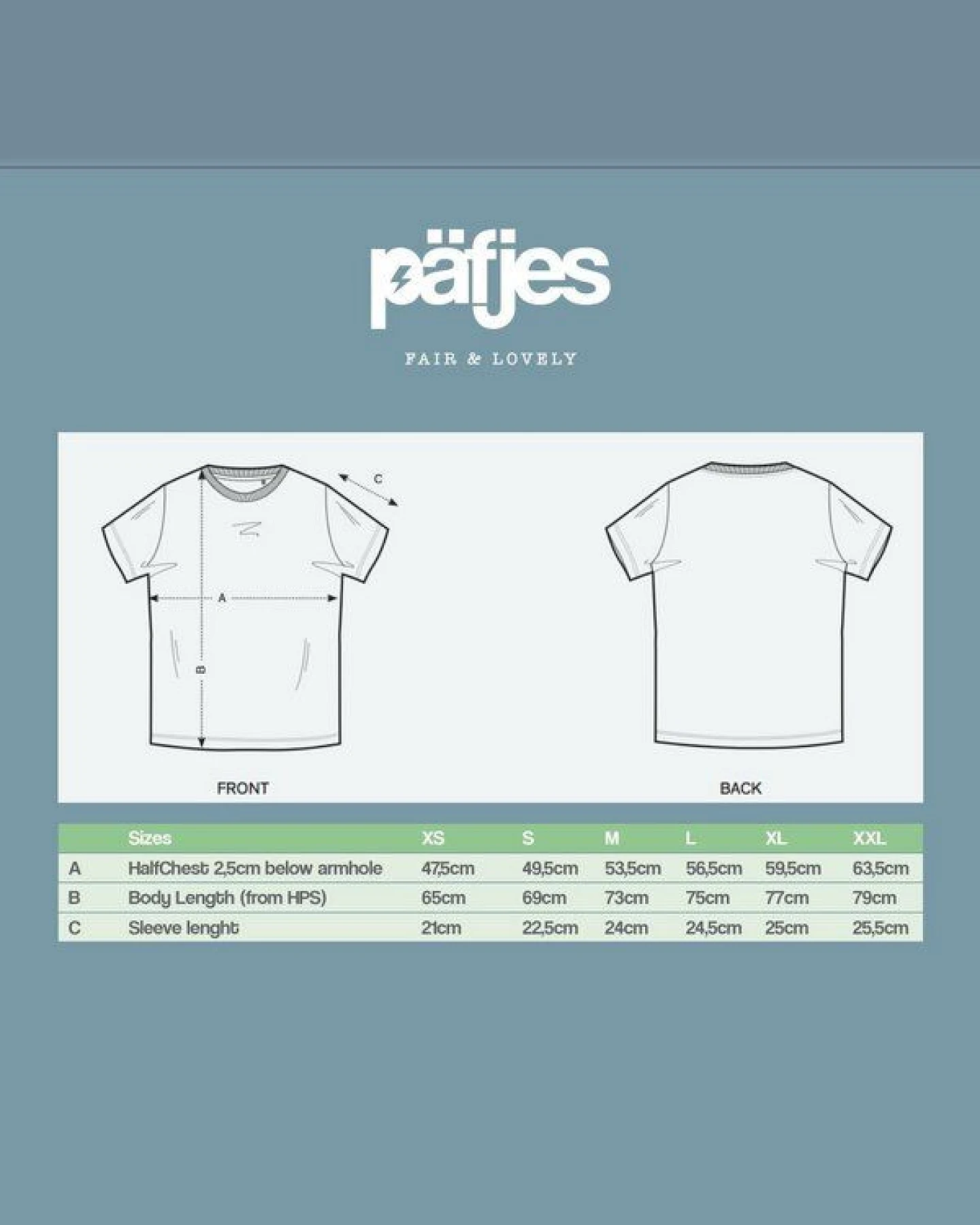 päfjes Der Bär ist DAFÜR! Du auch? - Fair Wear Männer Unisex Bio T-Shirt Siebdruck – Ansicht 3