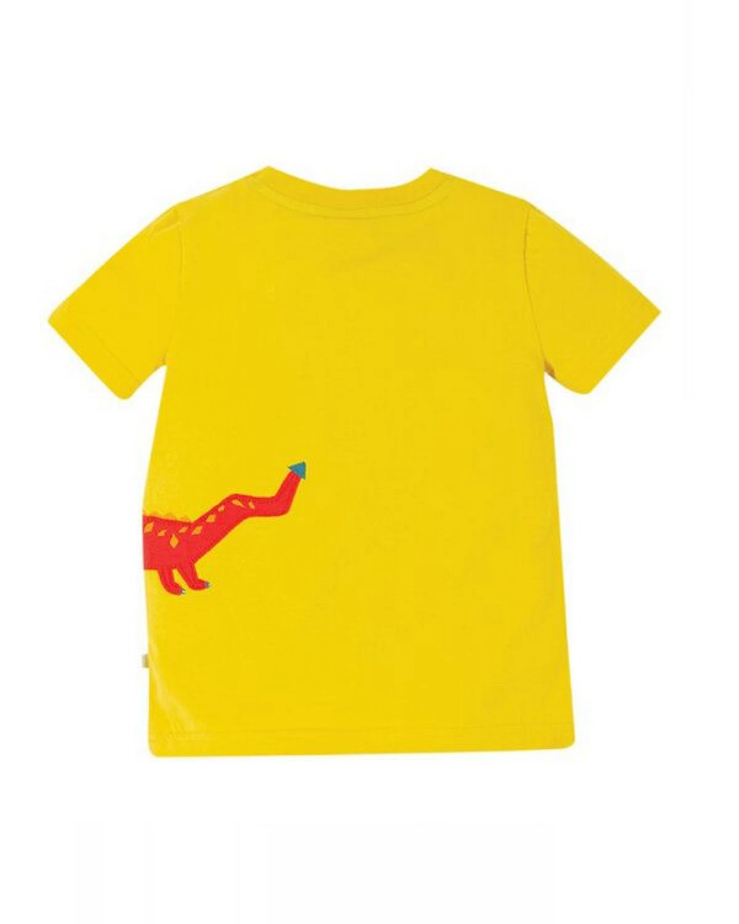 Frugi T-Shirt Drache in Sunflower gelb – Ansicht 3