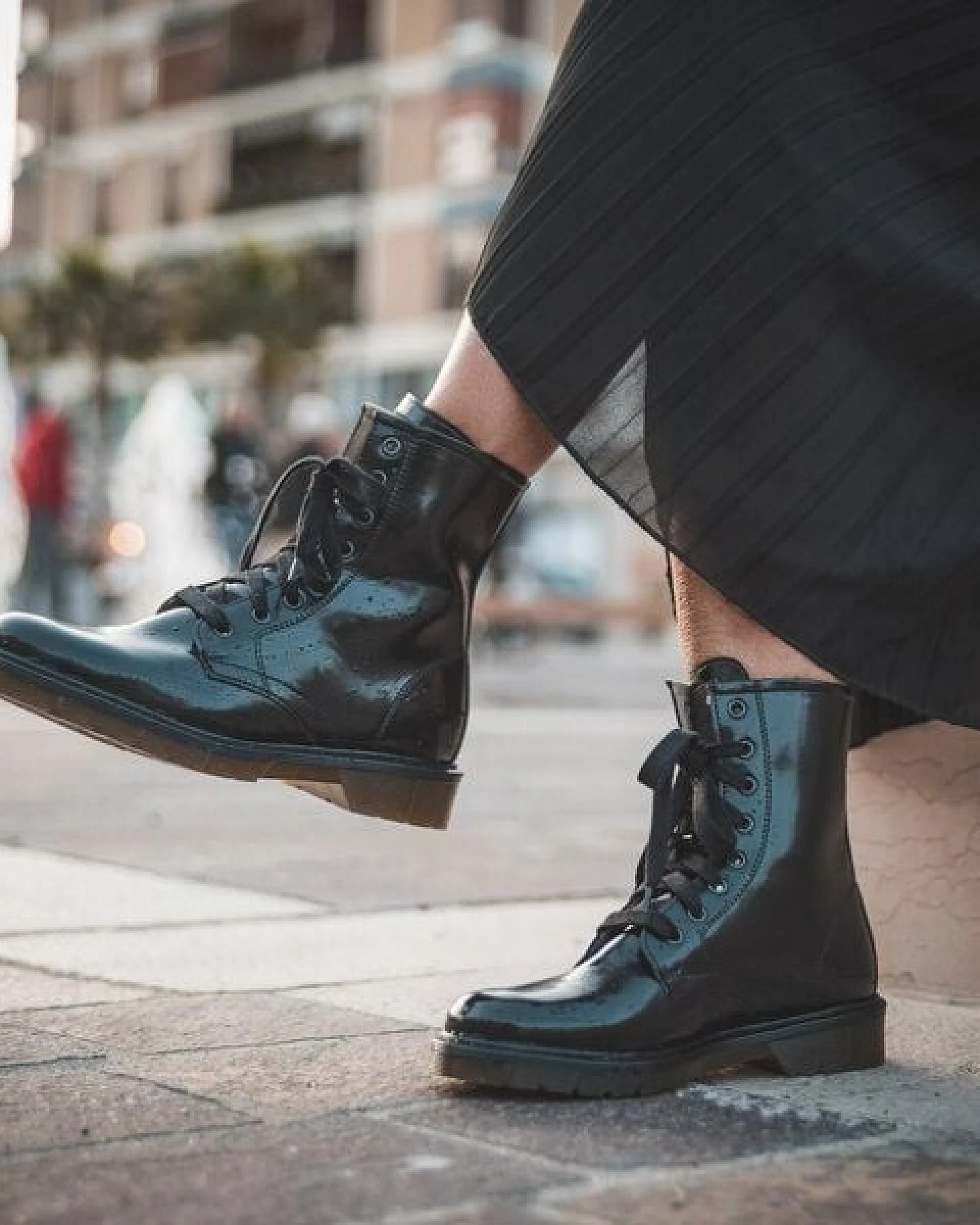 Risorse Future Ms. Vegan Stiefel Schwarz – Ansicht 4