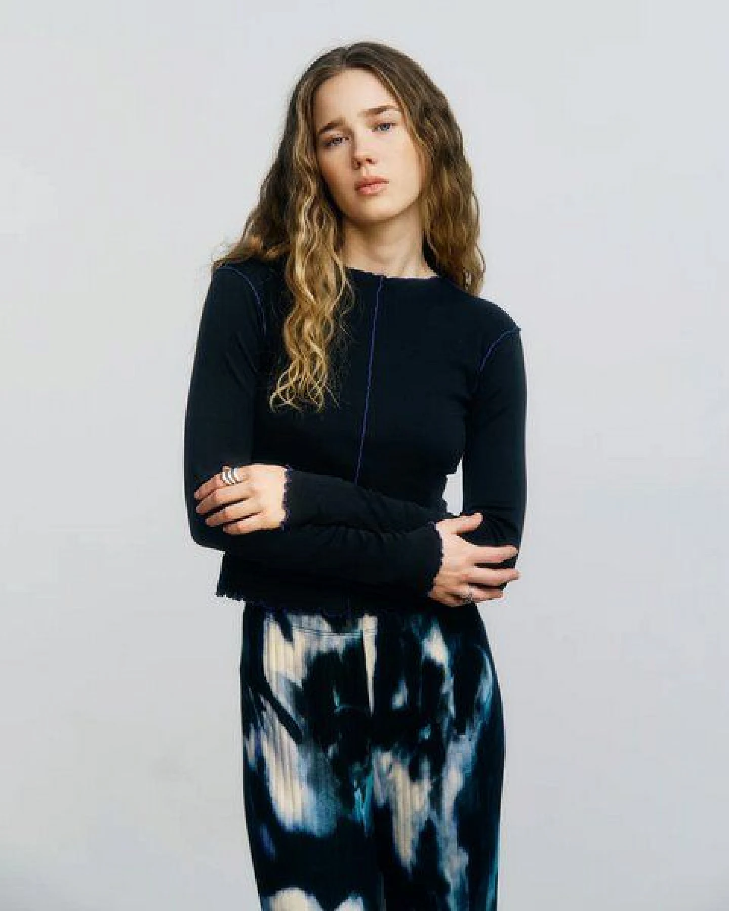Rotholz - Pin-Tucked Longsleeve – Ansicht 2