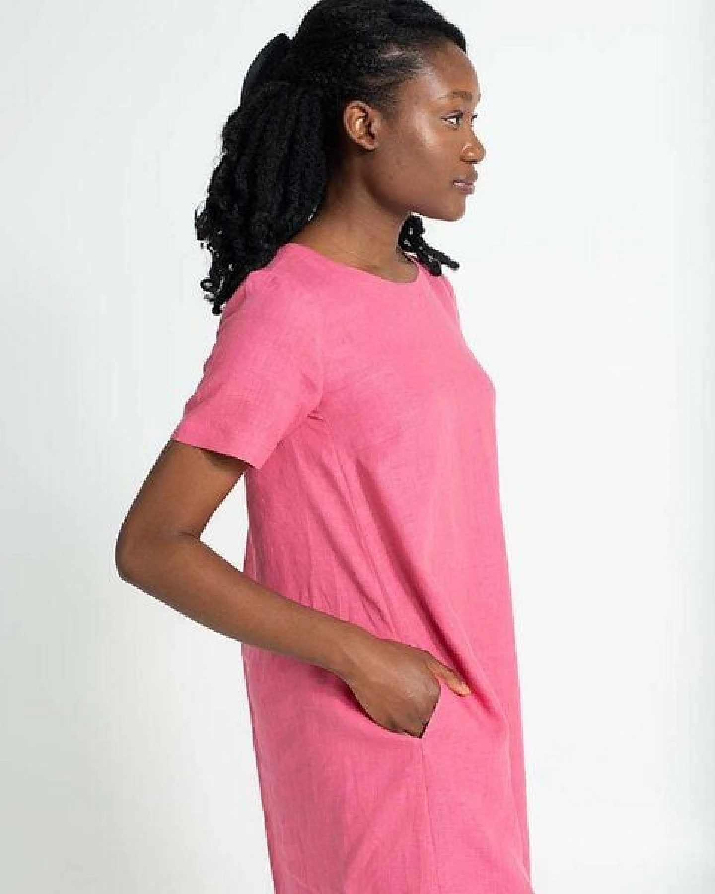 Alma & Lovis Sommerkleid aus Leinen 'Linen Dress' – Ansicht 2
