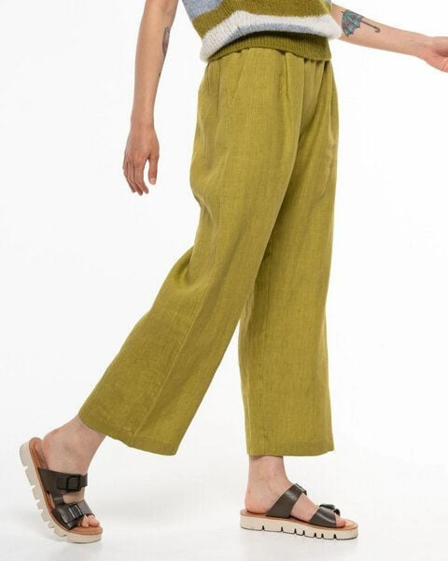 Alma & Lovis Lässige Leinen Hose im modern Italian-Look – Ansicht 4