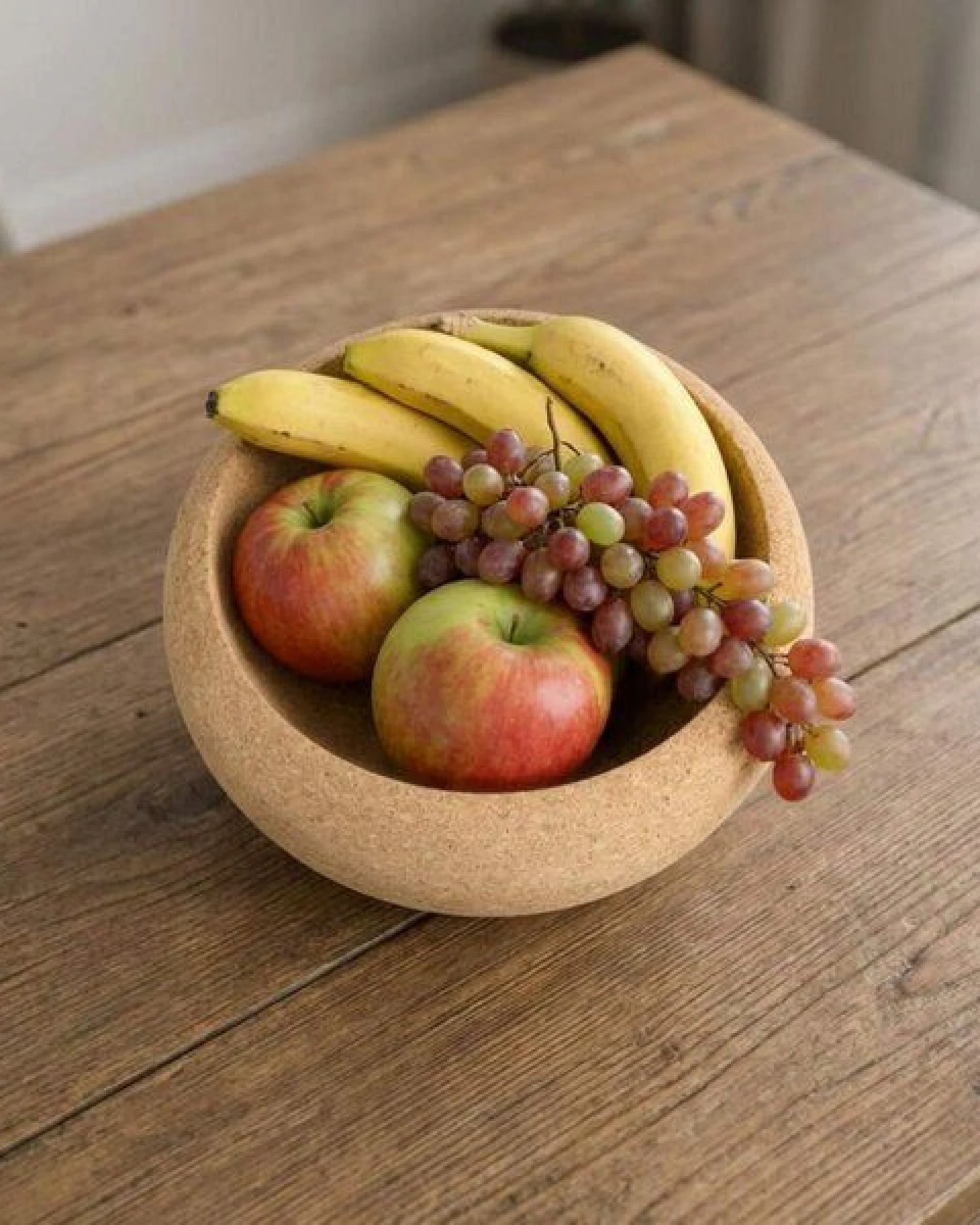 Kork-Deko Obstschale aus Kork Ø 20 cm - Vielseitige Snackschale – Ansicht 4
