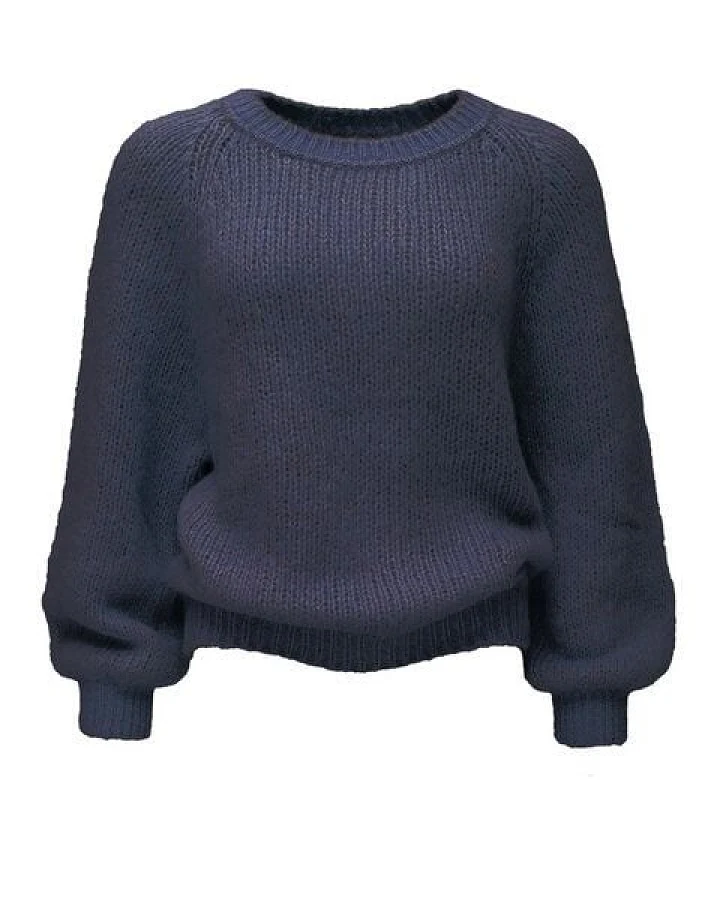 Alma & Lovis Loose Fit Pullover aus Alpaka und Bio-Baumwolle 'Light Pullover'