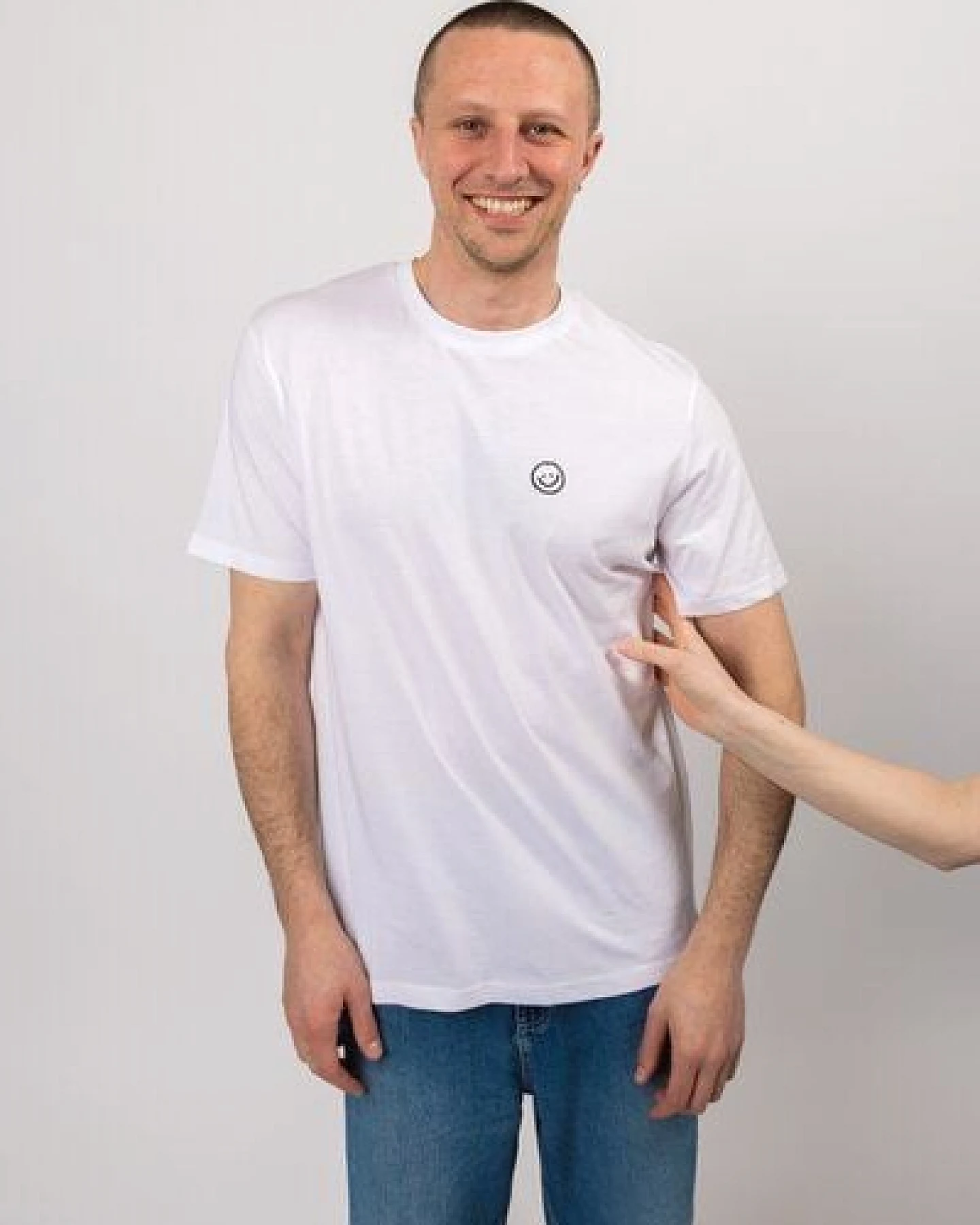 ettics STUDIO classic organic tee embroidery – Ansicht 2