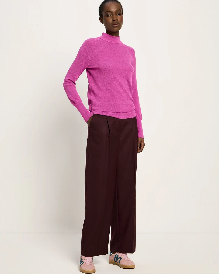 Rollkragenpullover (GOTS)