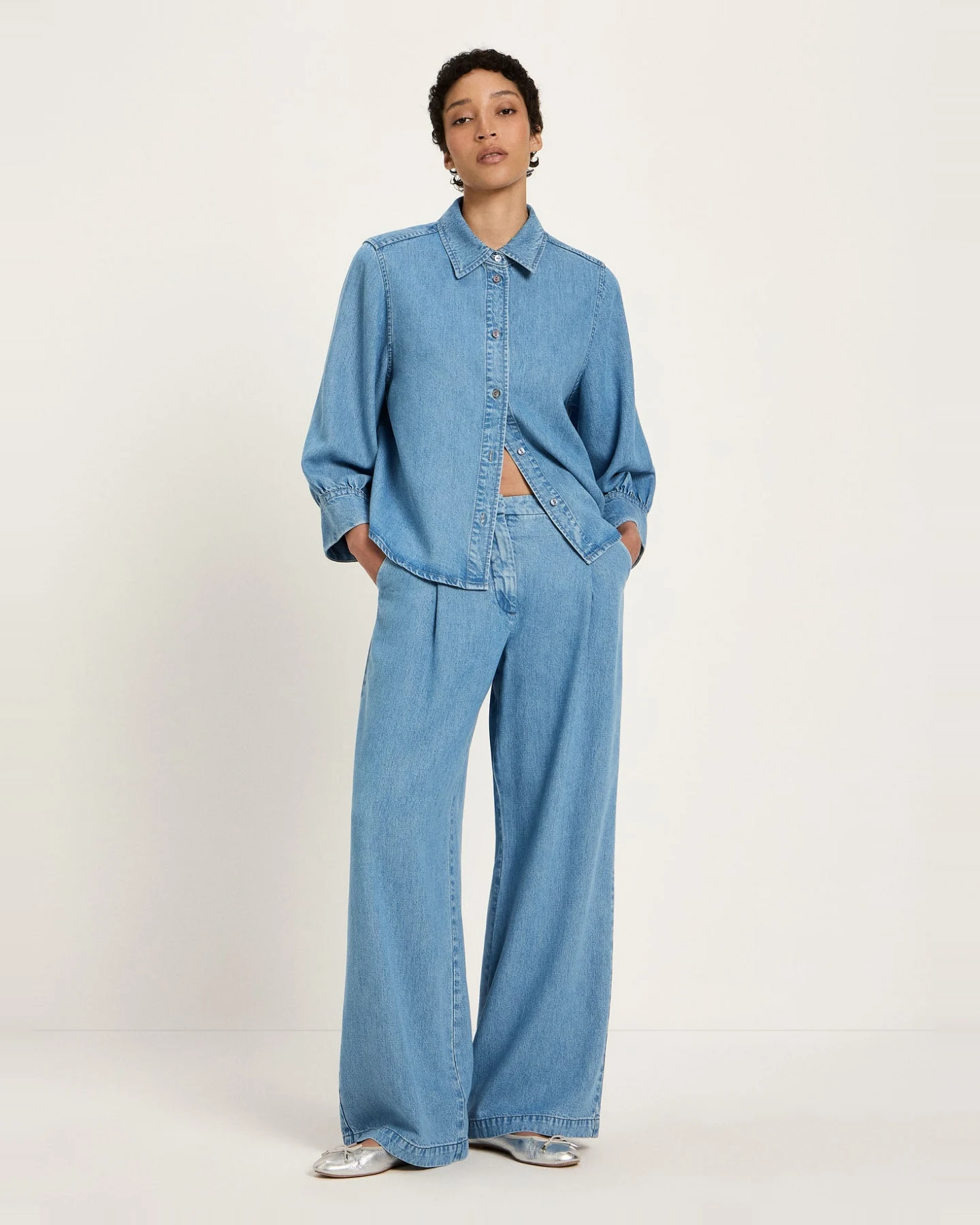Jeans Bluse – Ansicht 2