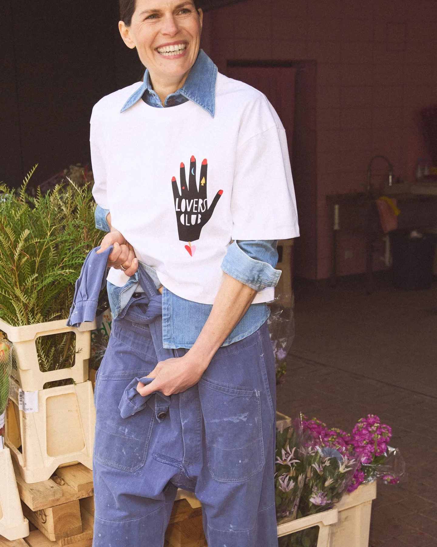 Oversized Statementshirt (GOTS) – Ansicht 3