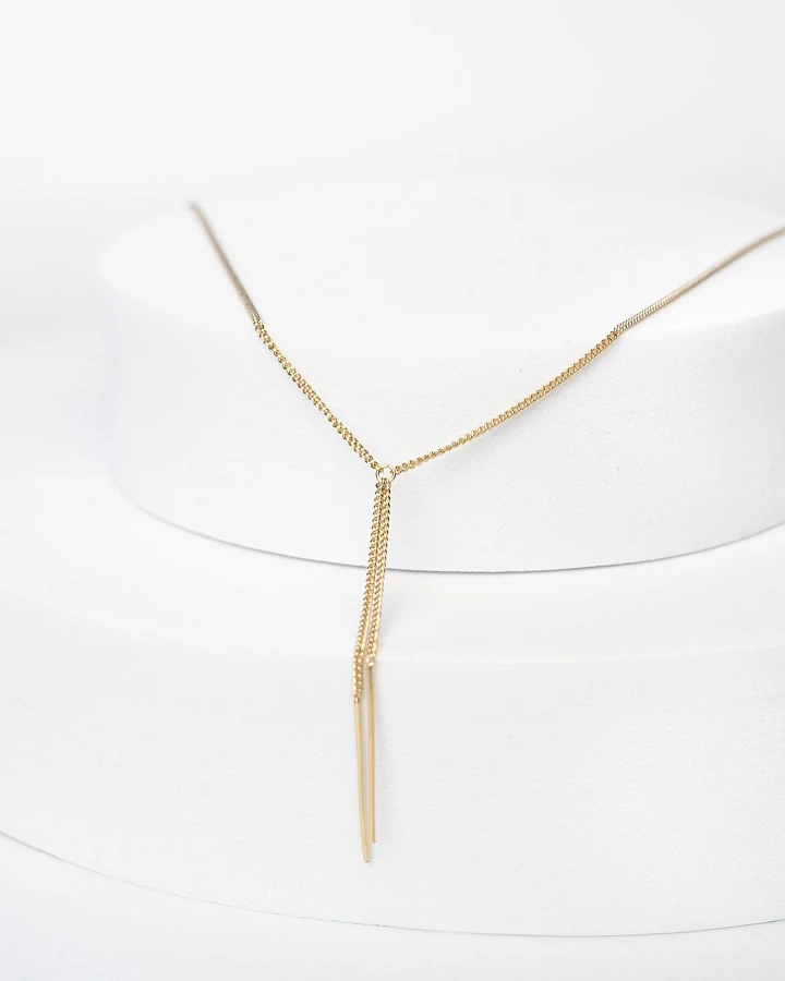 Kette in Y-Form GOLD - Fejn