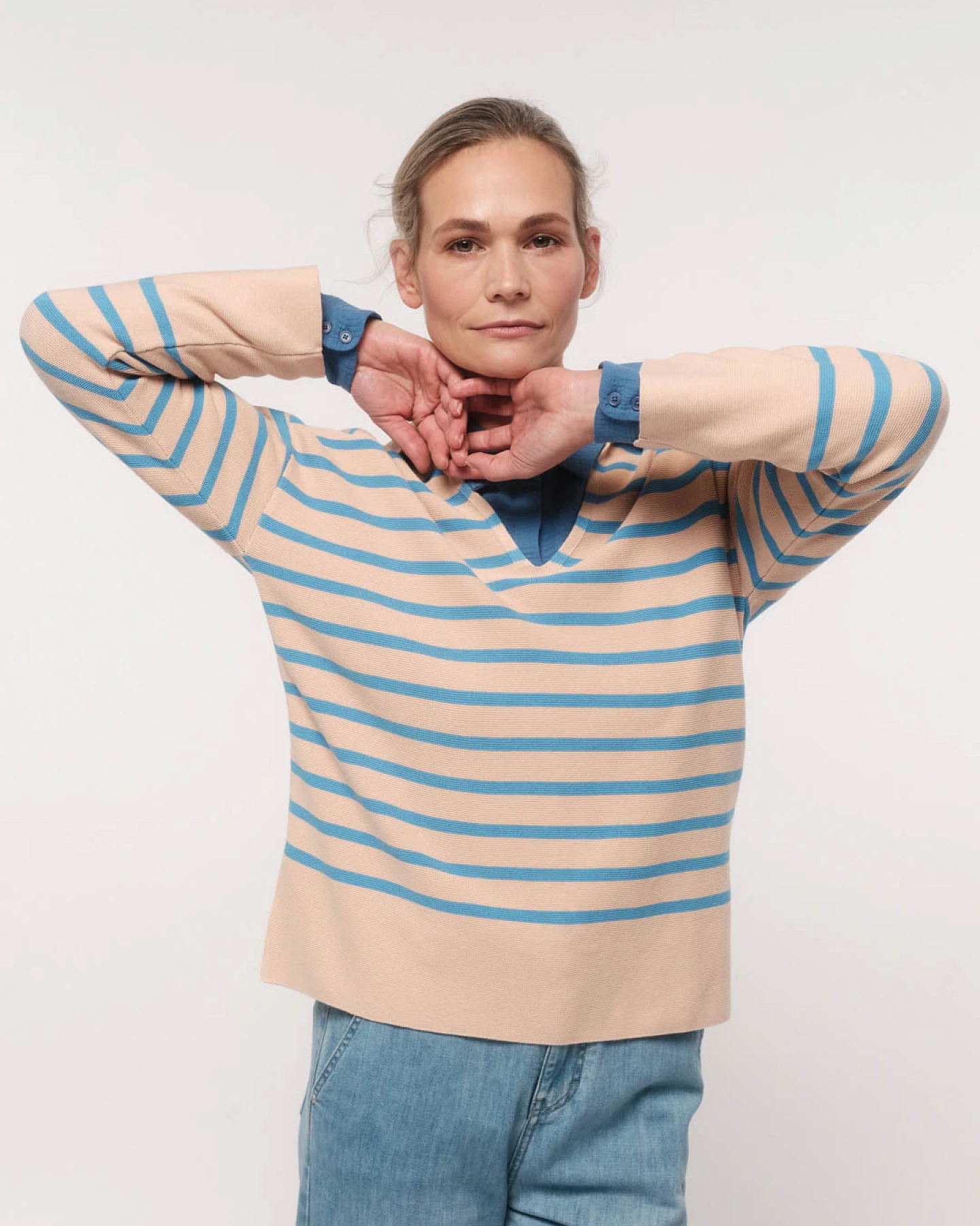 Polokragen Pullover (GOTS) – Ansicht 2