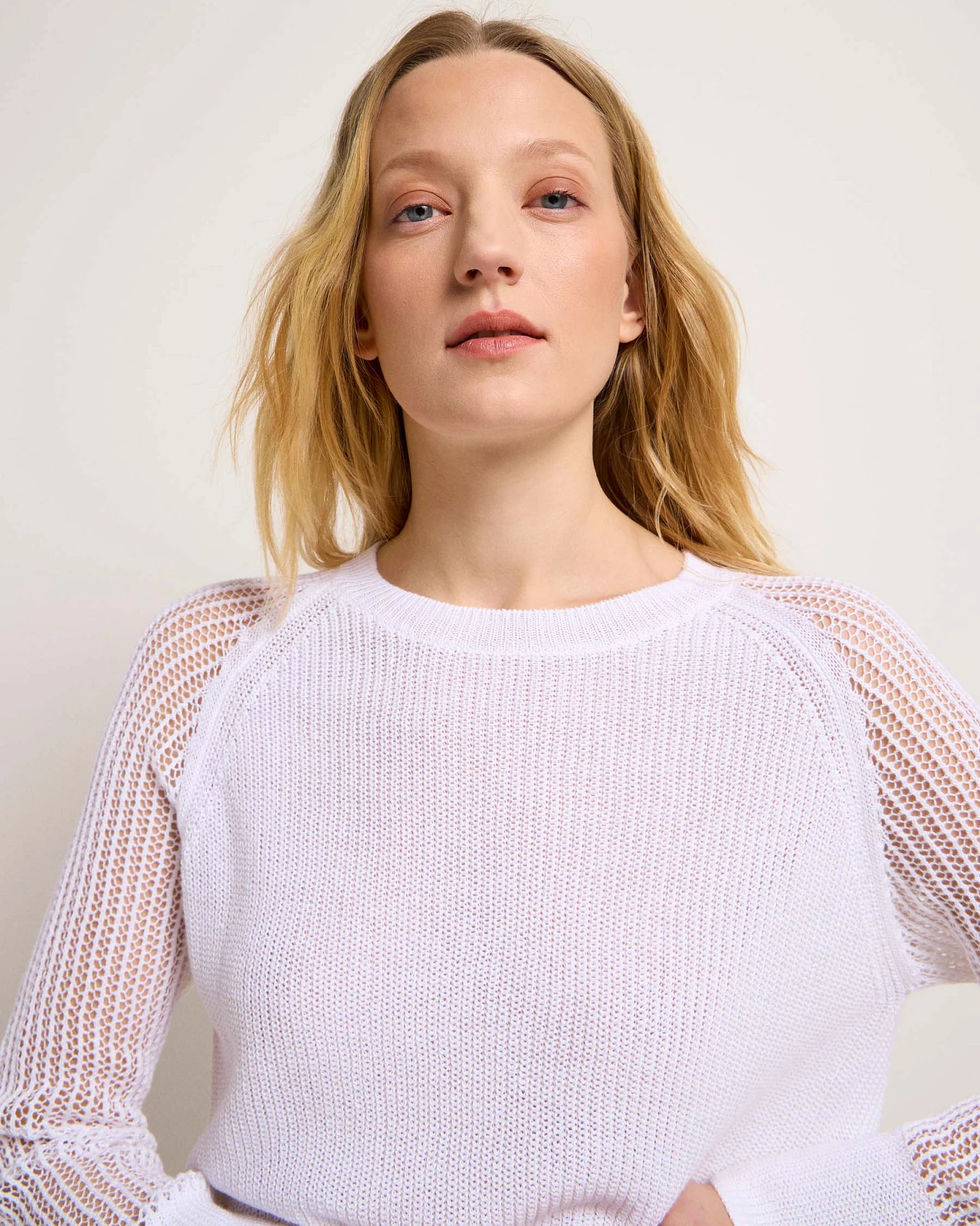 Pullover im Strickmix – Ansicht 3