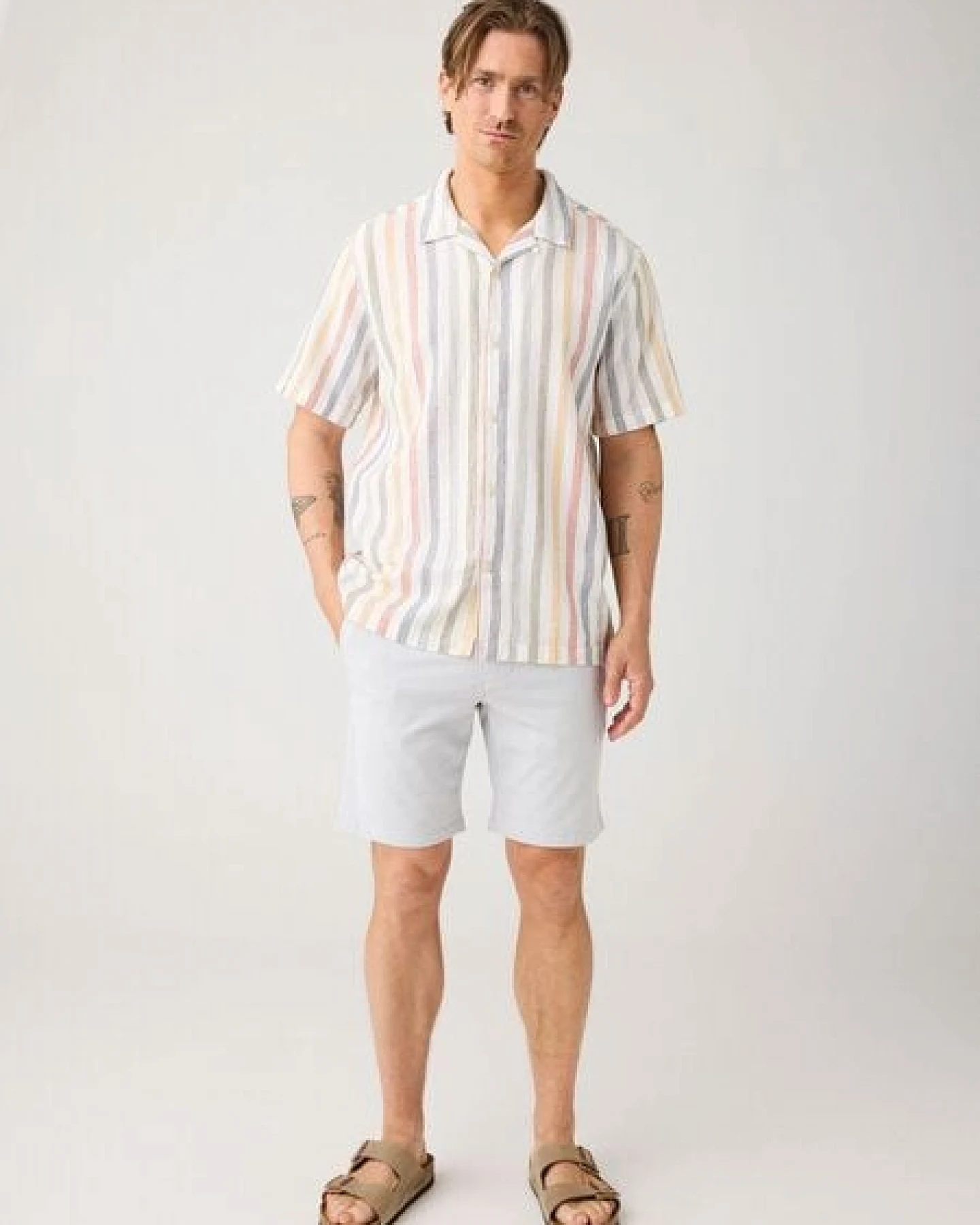 KnowledgeCotton Apparel Shorts Chuck Regular Twill – Ansicht 4
