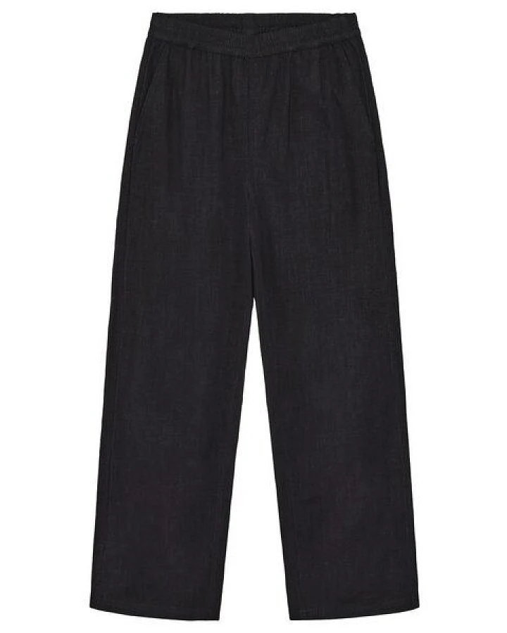 KnowledgeCotton Apparel Weite Hose POSEY Linen Mix
