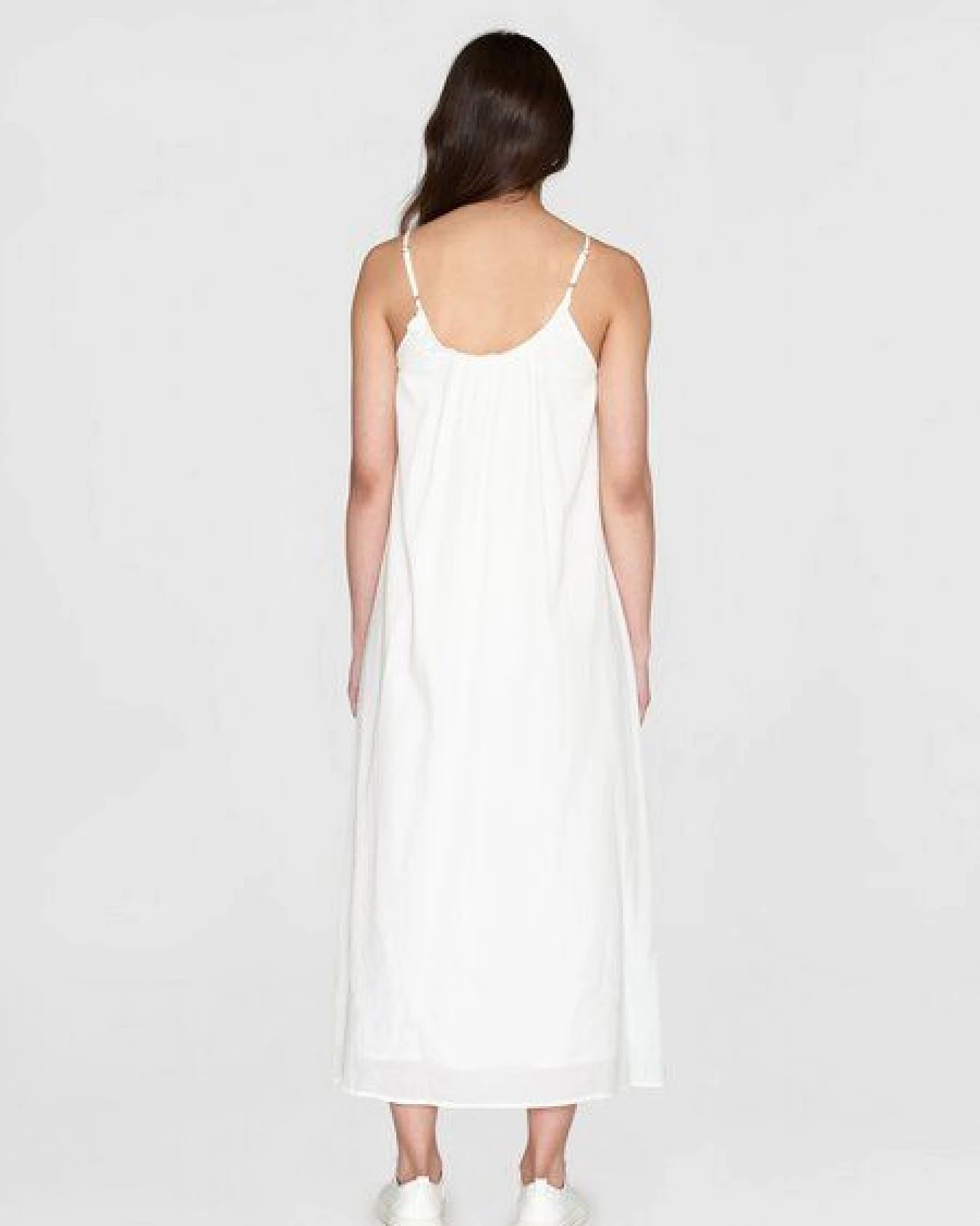 KnowledgeCotton Apparel Trägerkleid STRUCTURE aus Bio-Baumwolle – Ansicht 2