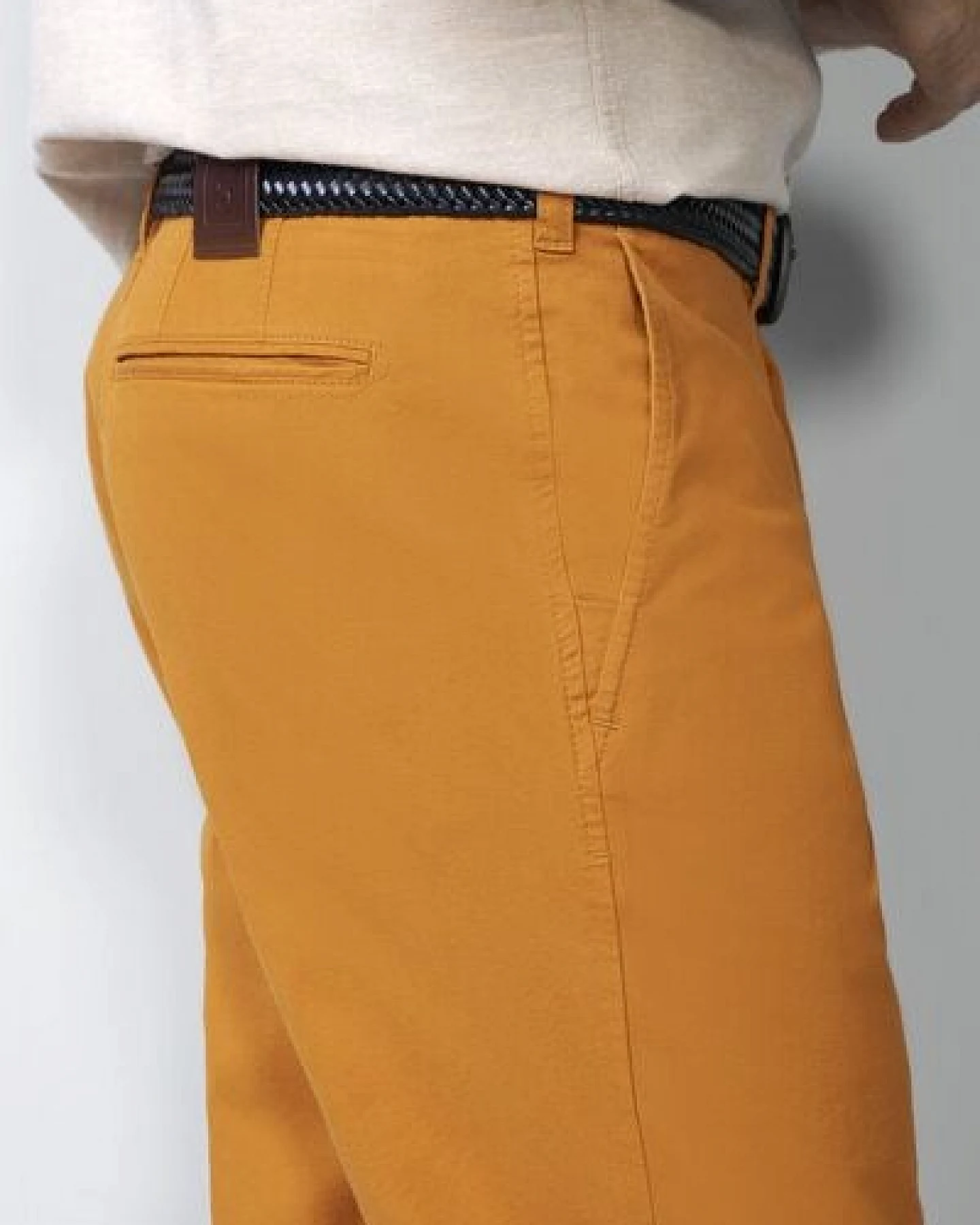 M 5 BY MEYER Baumwoll-Tencel Chino – Ansicht 4