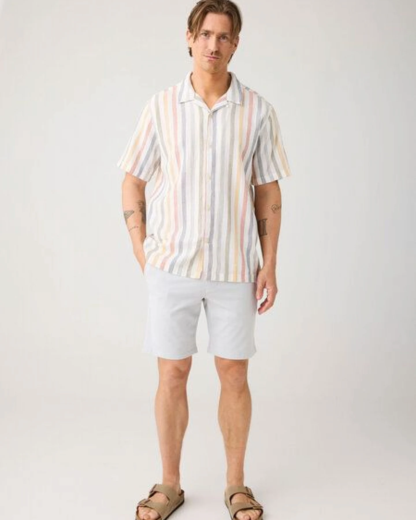 KnowledgeCotton Apparel Shorts Chuck Regular Twill – Ansicht 4