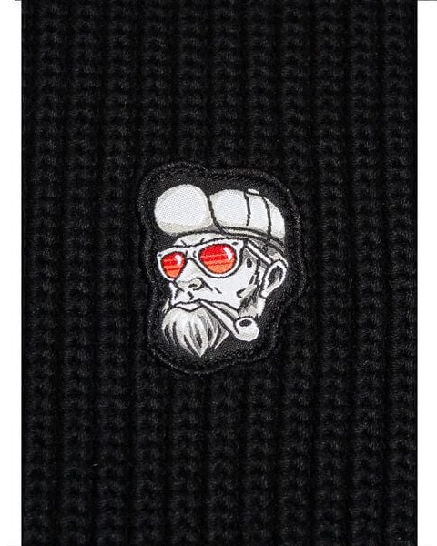 FÄDD Herren Sweatshirt Strickpullover Biobaumwolle HipsterHans Navy Schwarz – Ansicht 2