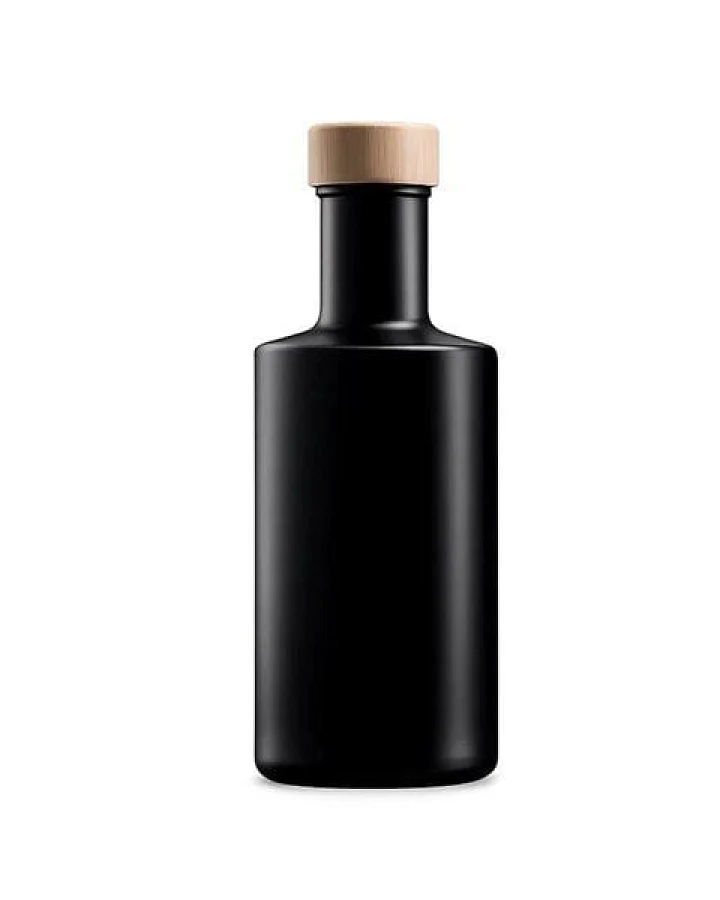 mikken Schwarze Glasflasche 200