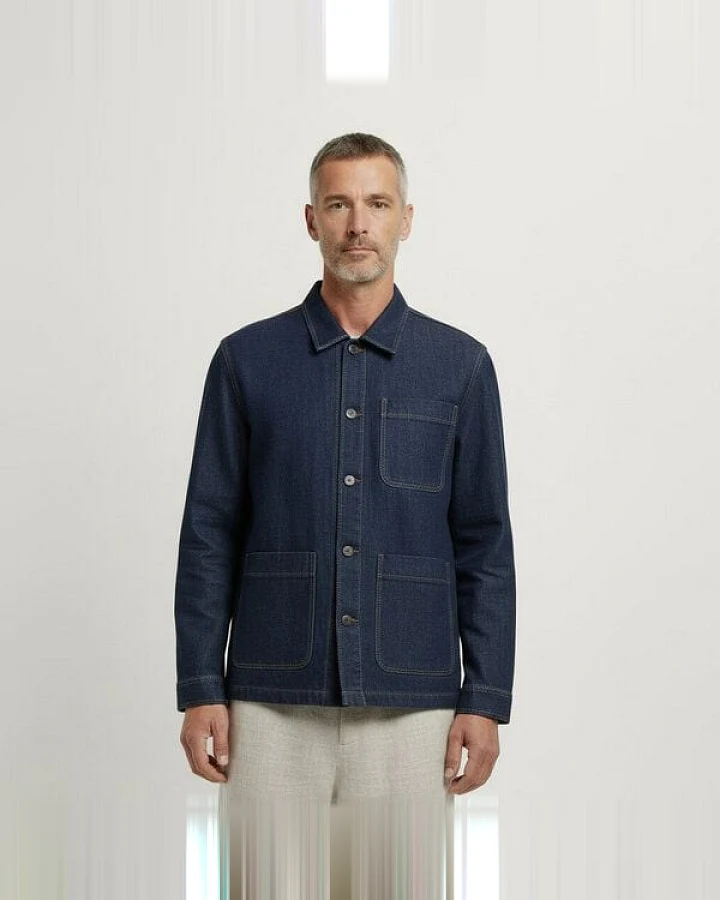 YTWOO Unisex-Jeansjacke