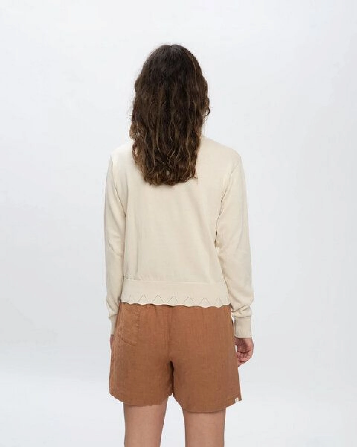 Matona Feinstrickpullover für Frauen / Flower Sweater – Ansicht 2