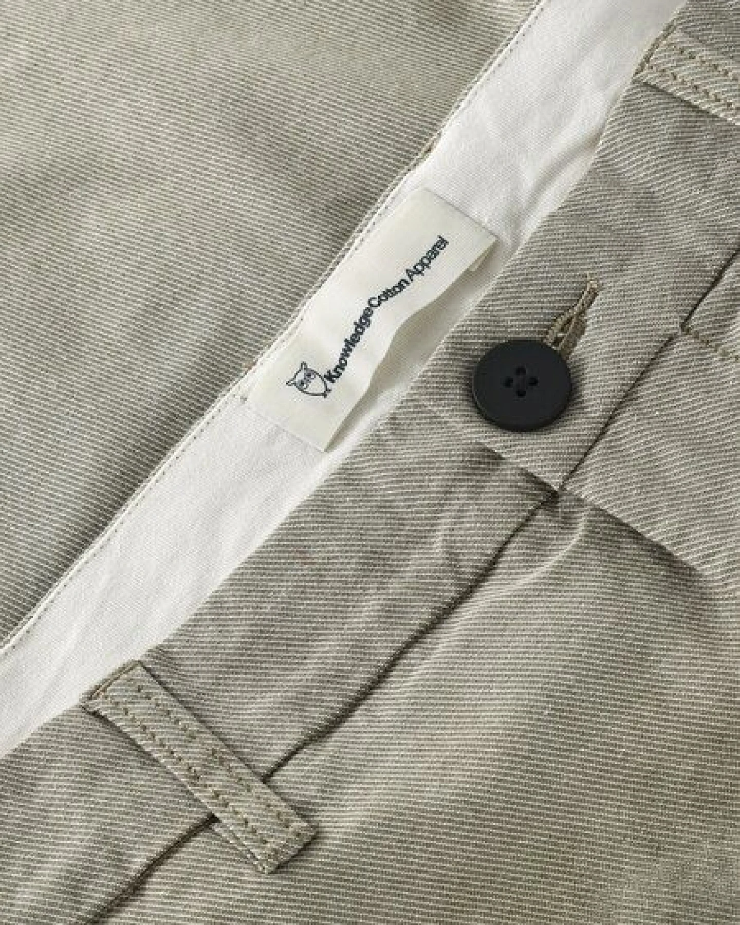 KnowledgeCotton Apparel Shorts Chuck Regular Twill – Ansicht 3