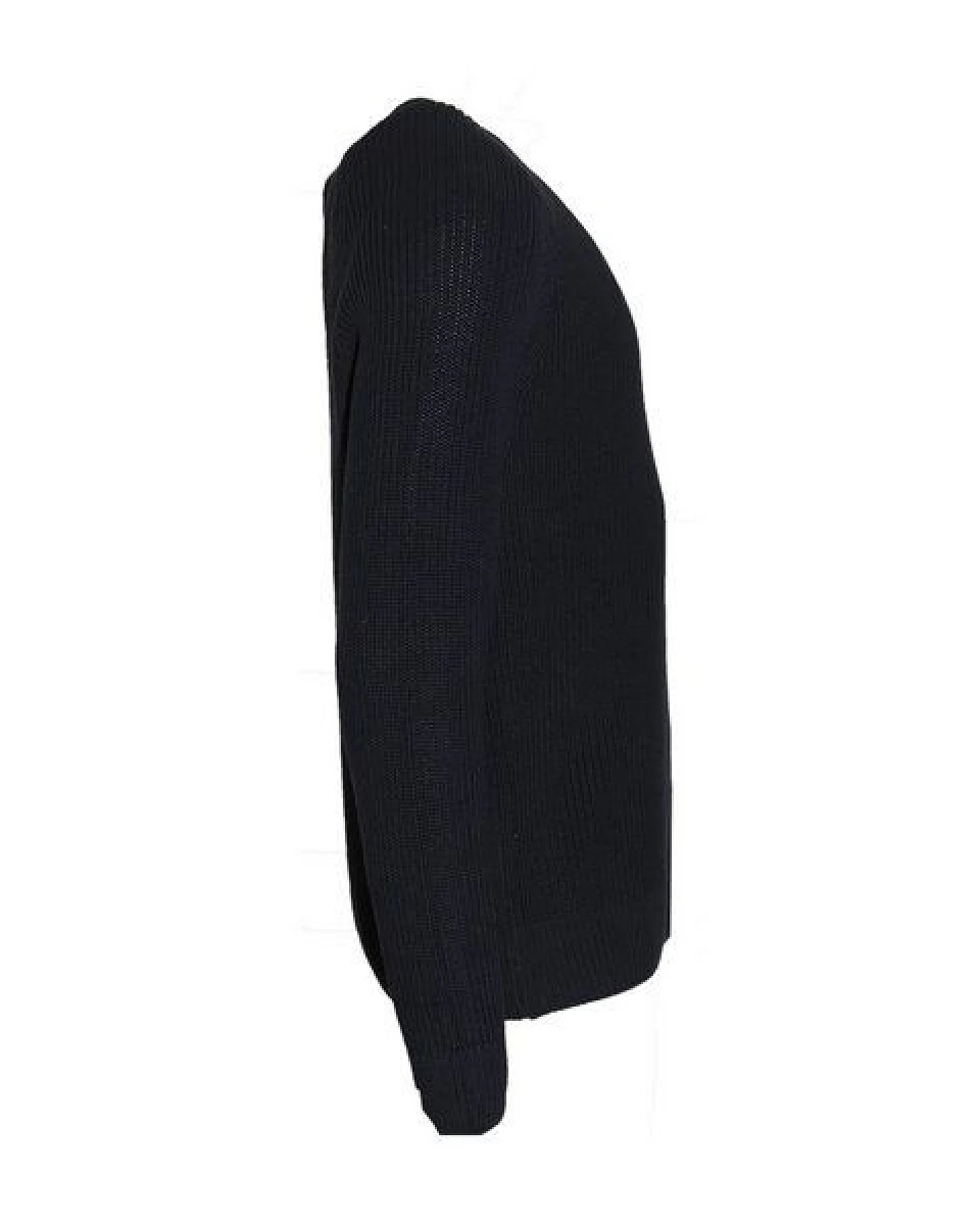 FÄDD Herren Sweatshirt Strickpullover Biobaumwolle HipsterHans Navy Schwarz – Ansicht 3