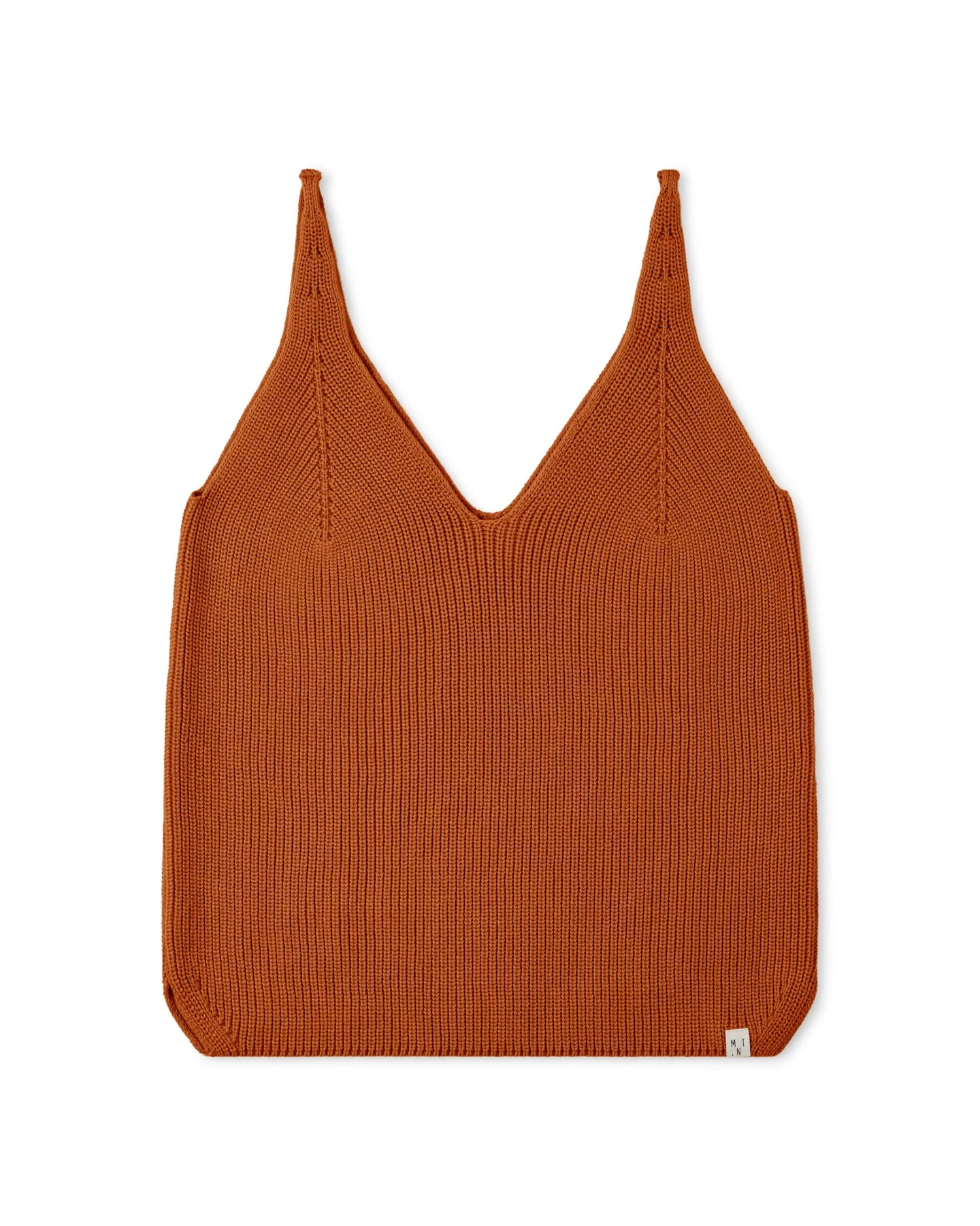 Top Knit Tank Orange – Ansicht 5