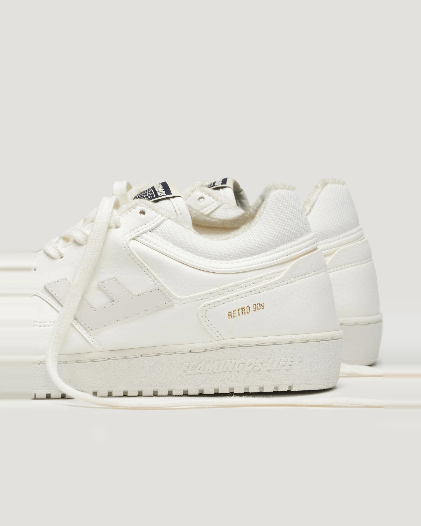 Sneaker Retro 90s All White – Ansicht 4