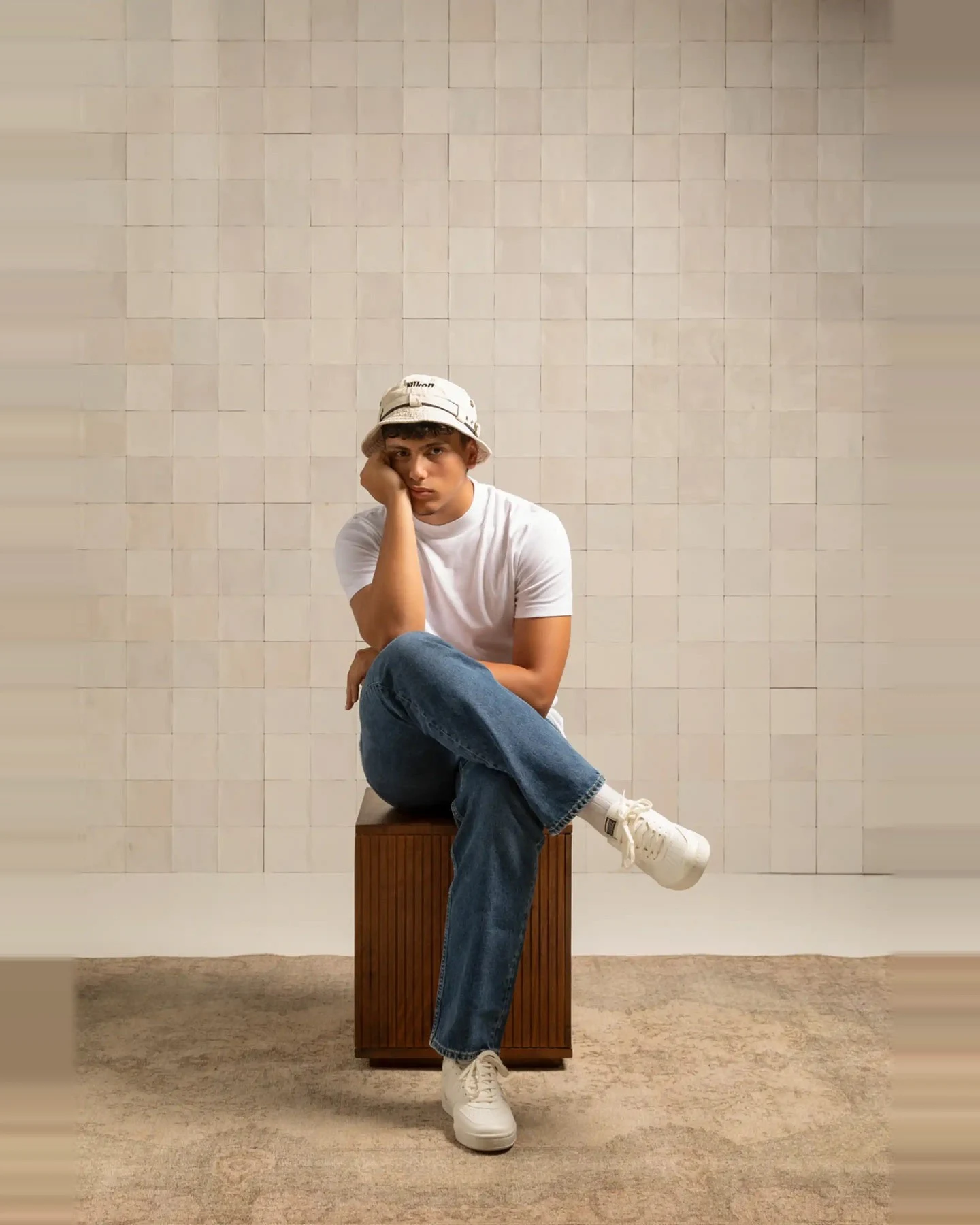 Sneaker Retro 90s All White – Ansicht 6
