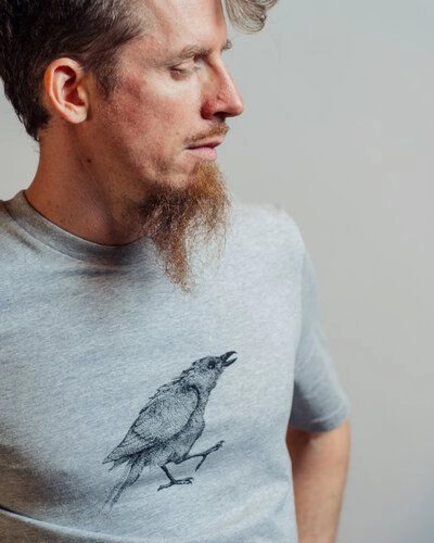 NanMa Bio-Baumwoll-Shirt Rabe – Ansicht 4
