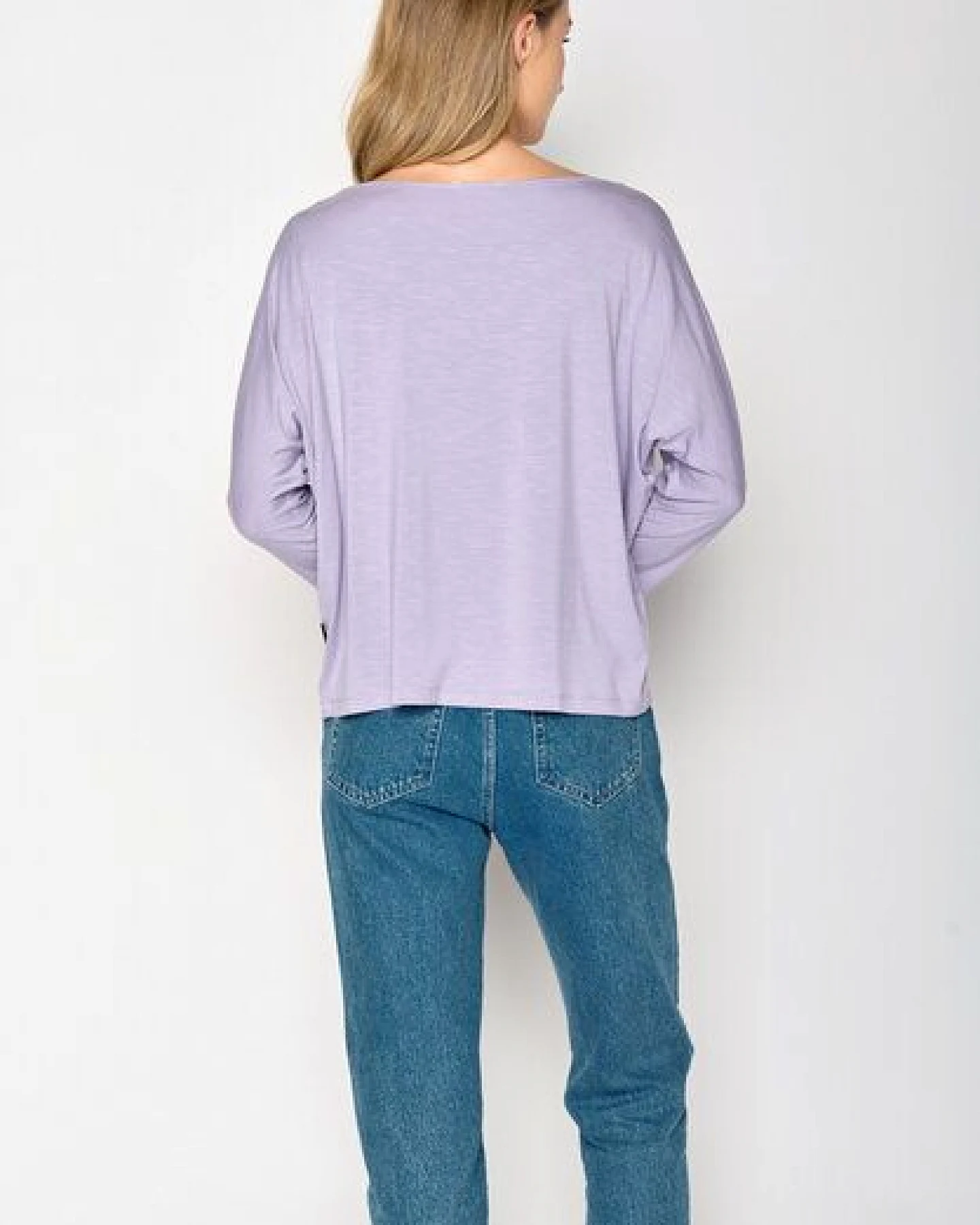 GREENBOMB Nature Bird Reed Simper - Gemütliches Longsleeve aus Viskose (LENZING ECOVERO) Mix / hochwertiger Print / Fair & Vegan – Ansicht 4