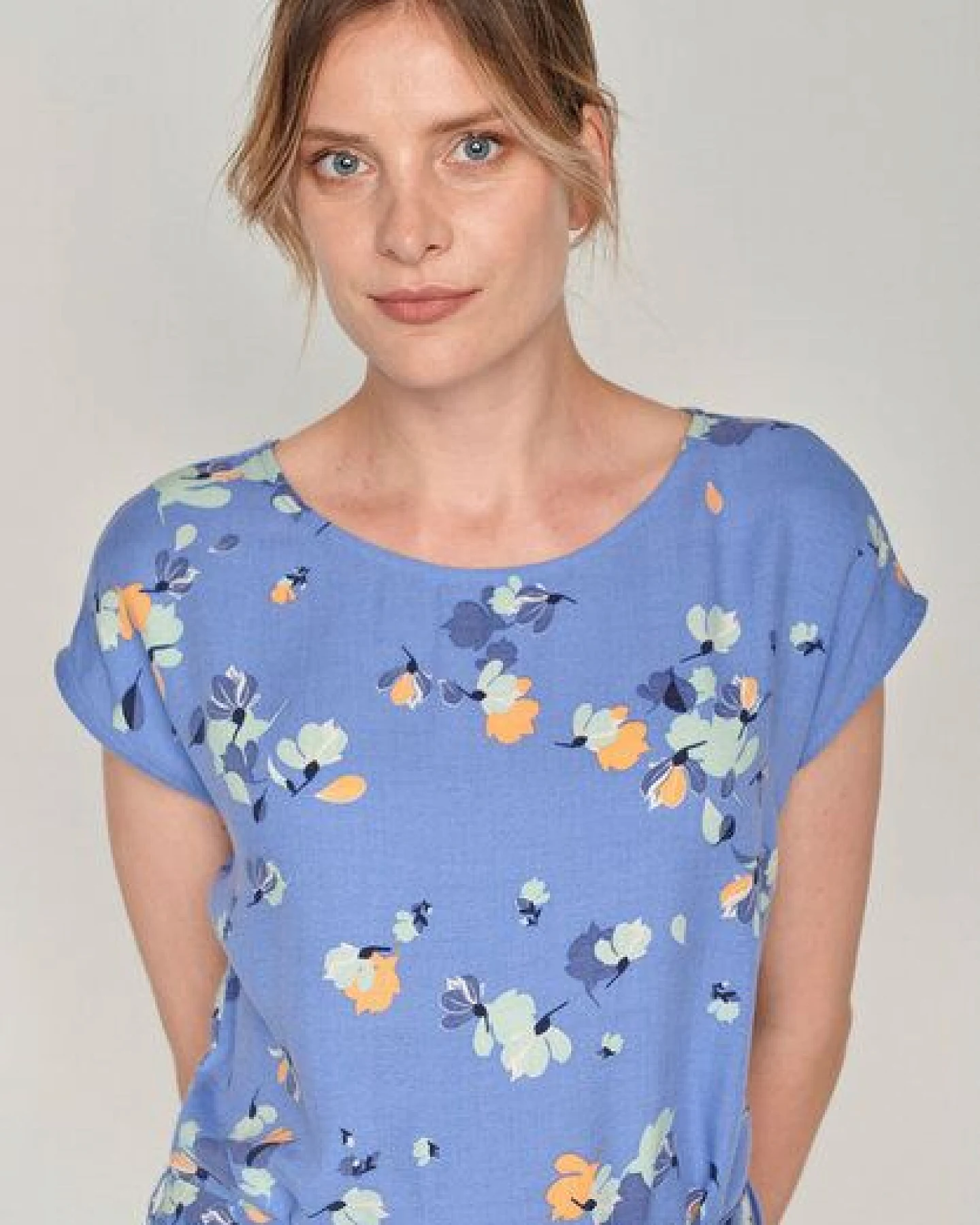 GREENBOMB Flowerful Step - Kleid für Damen – Ansicht 3