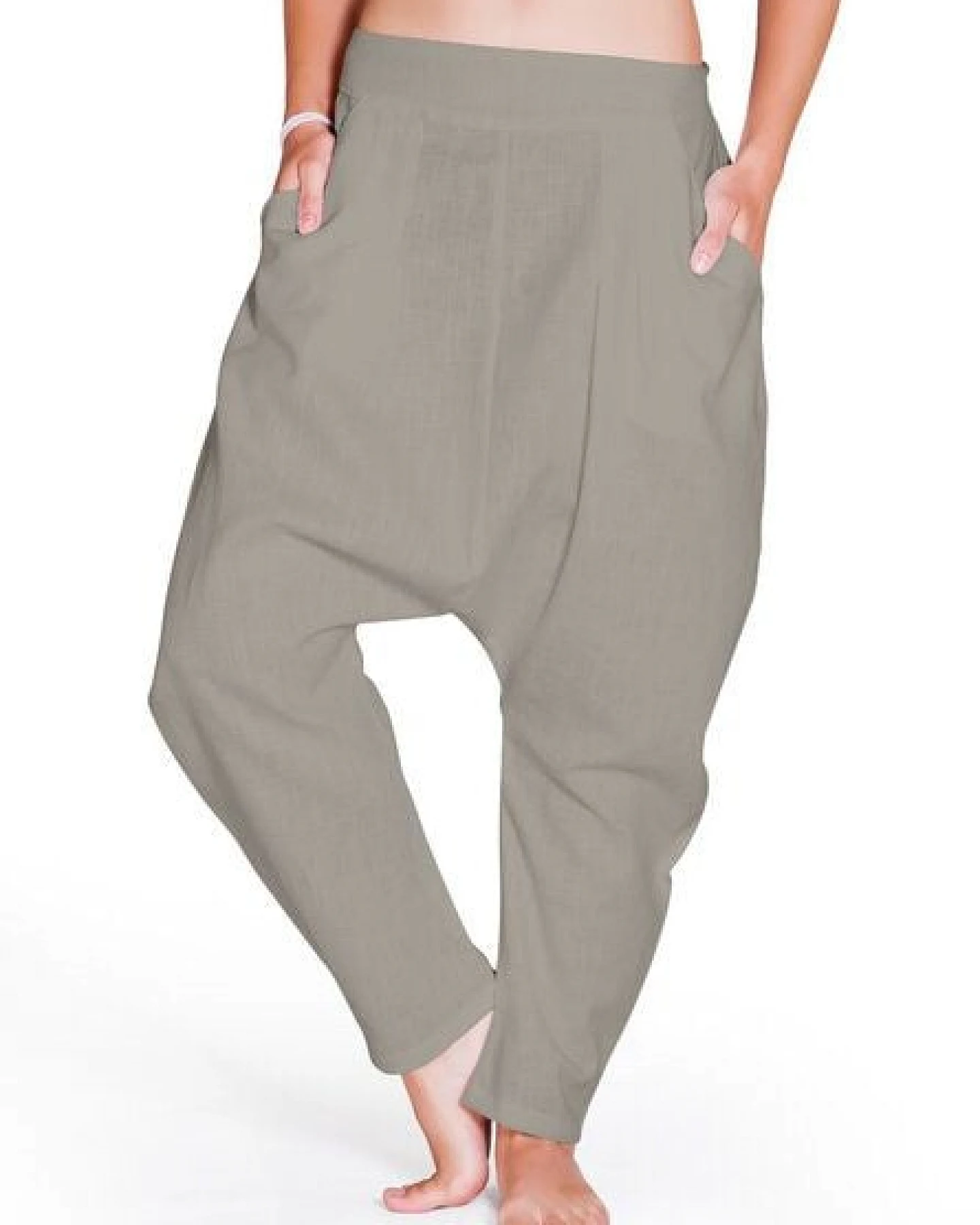 Sarouel-Leinenhose HAREM COMFORT von SCHAZAD – Ansicht 4