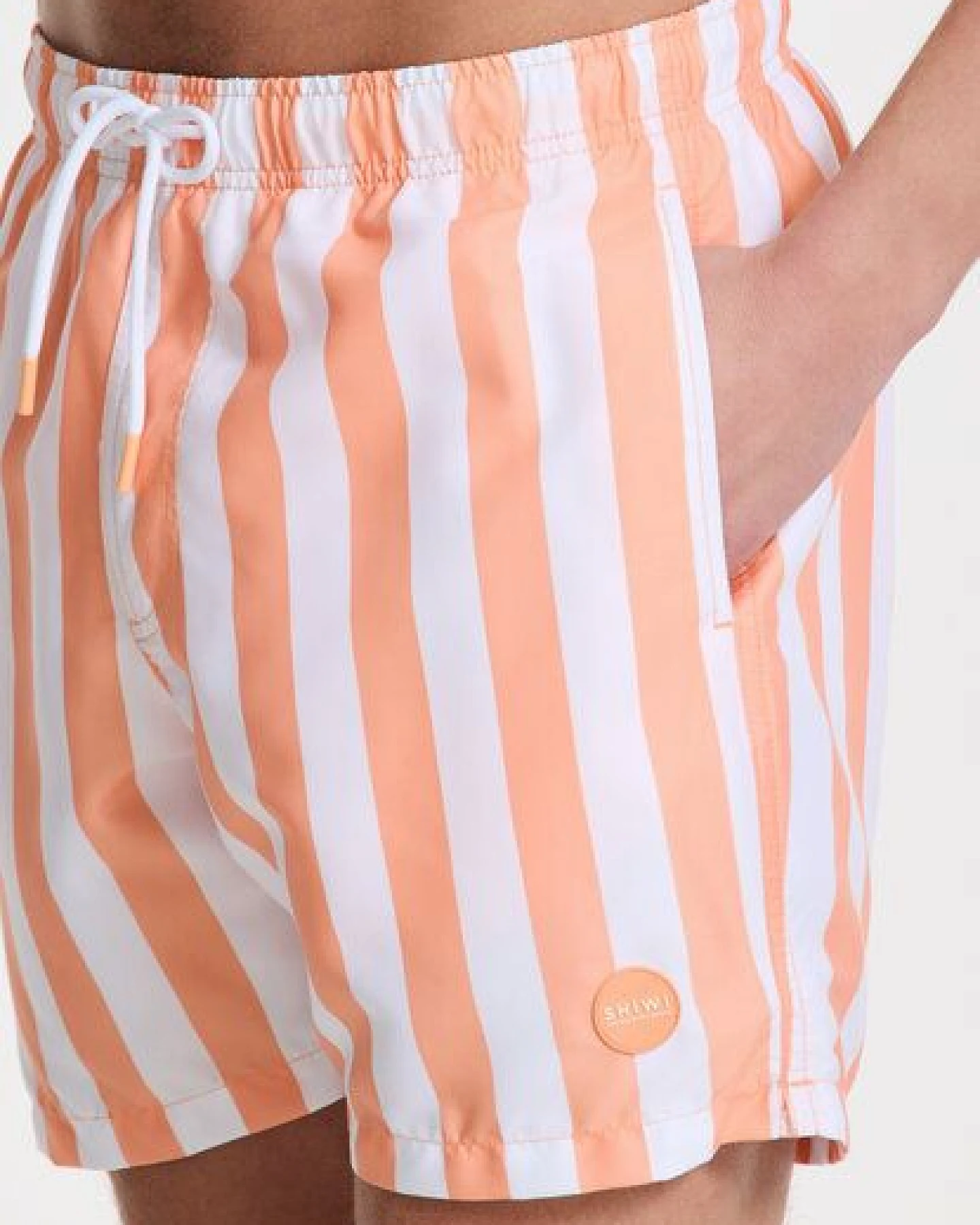Shiwi Herren Badeshort / Badehose Stripes – Ansicht 2