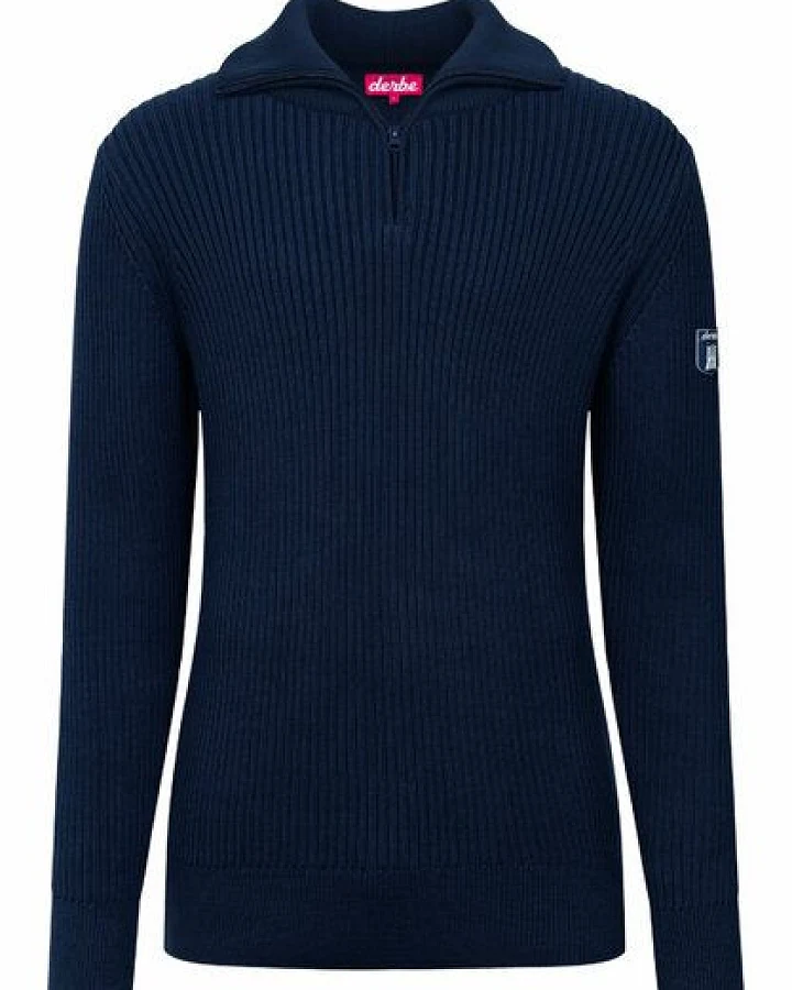derbe Langarm-Strickpullover „Matrosenplünn“