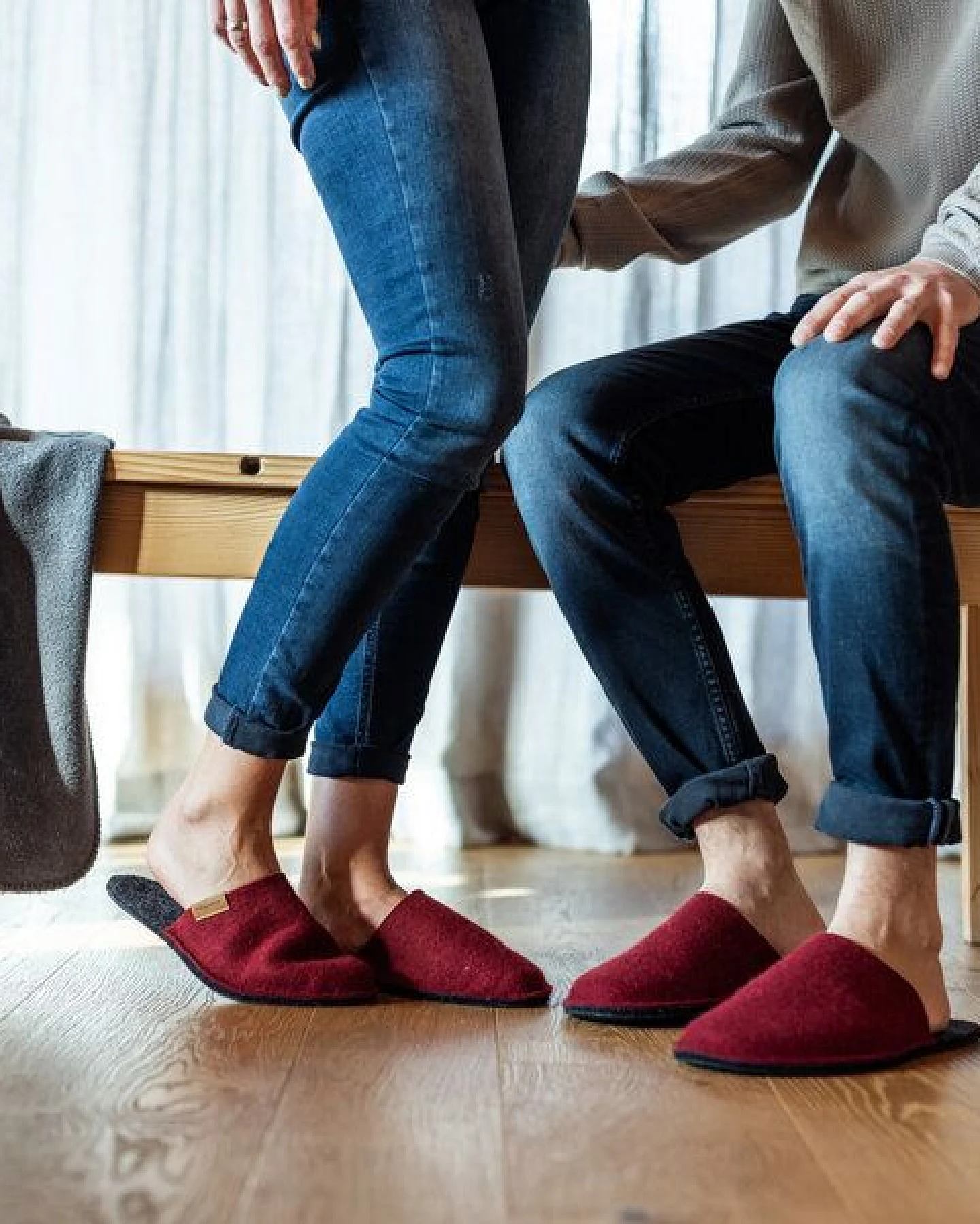 Magicfelt Filz-Pantoffel Magic Travel aus 100% recycelter Schurwolle für Damen & Herren - perfekt für Reisen & Zuhause – Ansicht 2