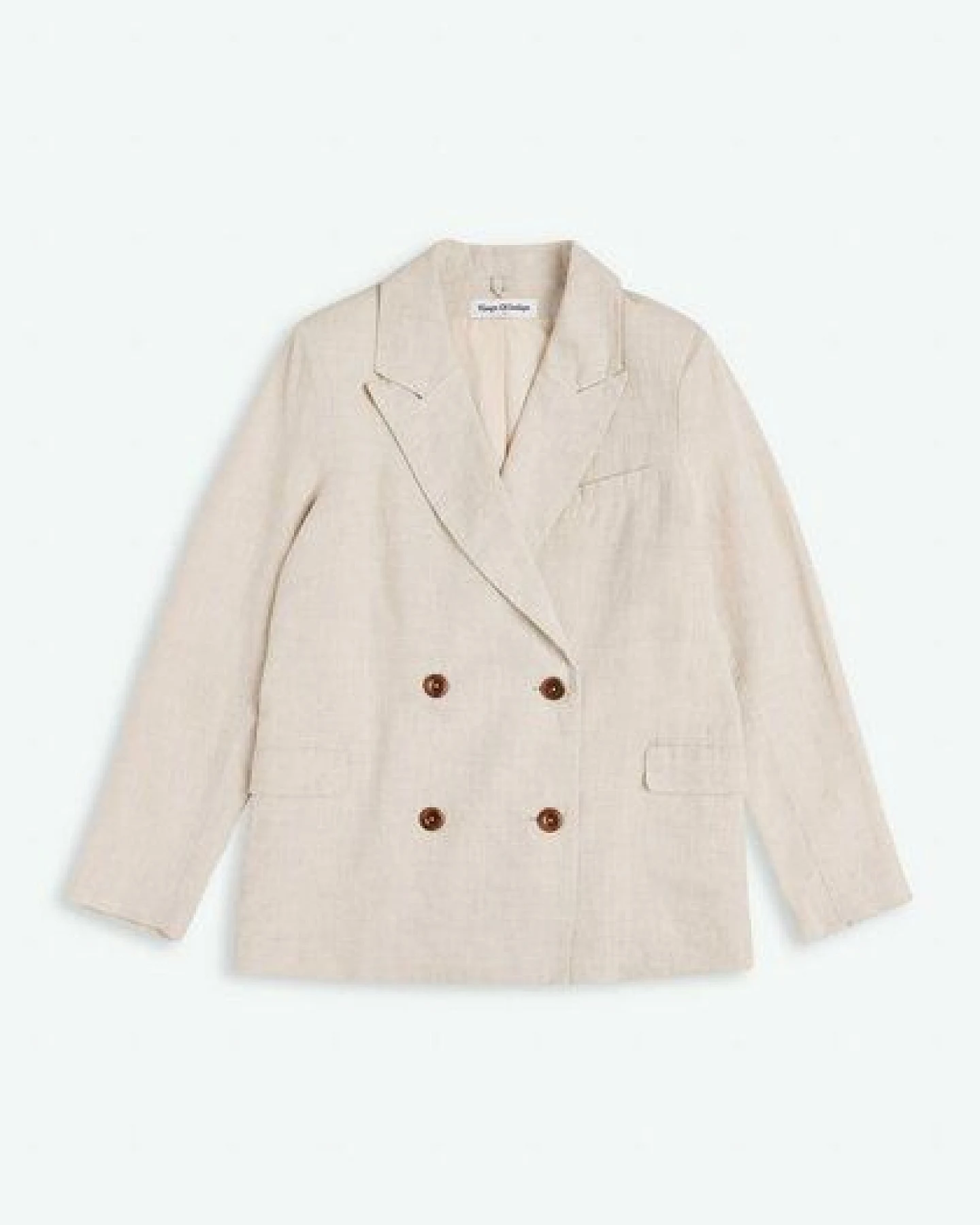 Kings Of Indigo Blazer Leinen Diana – Ansicht 3