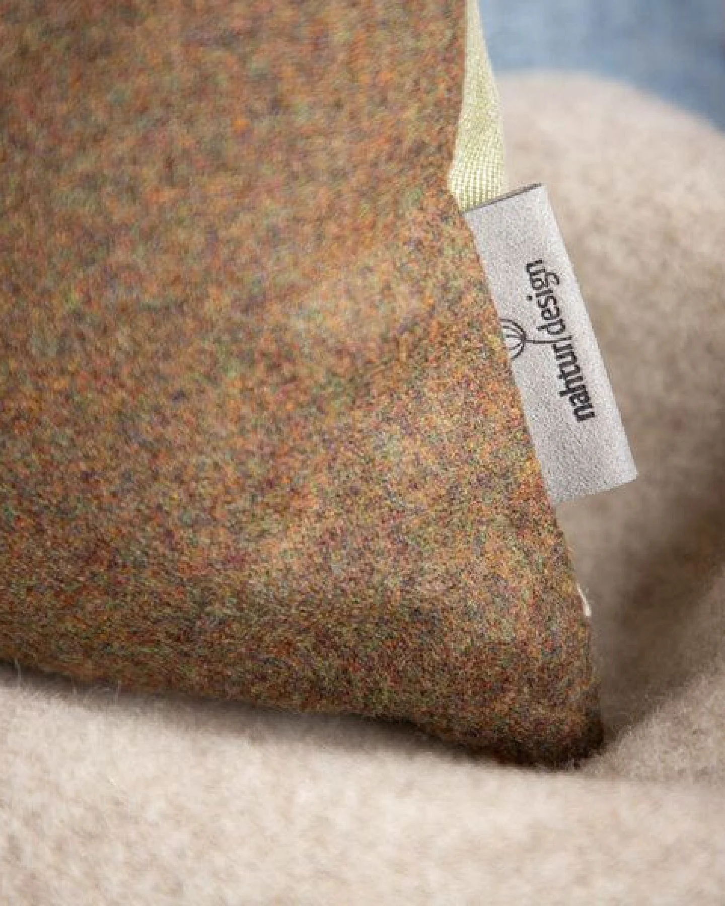 nahtur-design Rückenkissen oder Nackenkissen mit Dinkelspelzfüllung – Ansicht 3