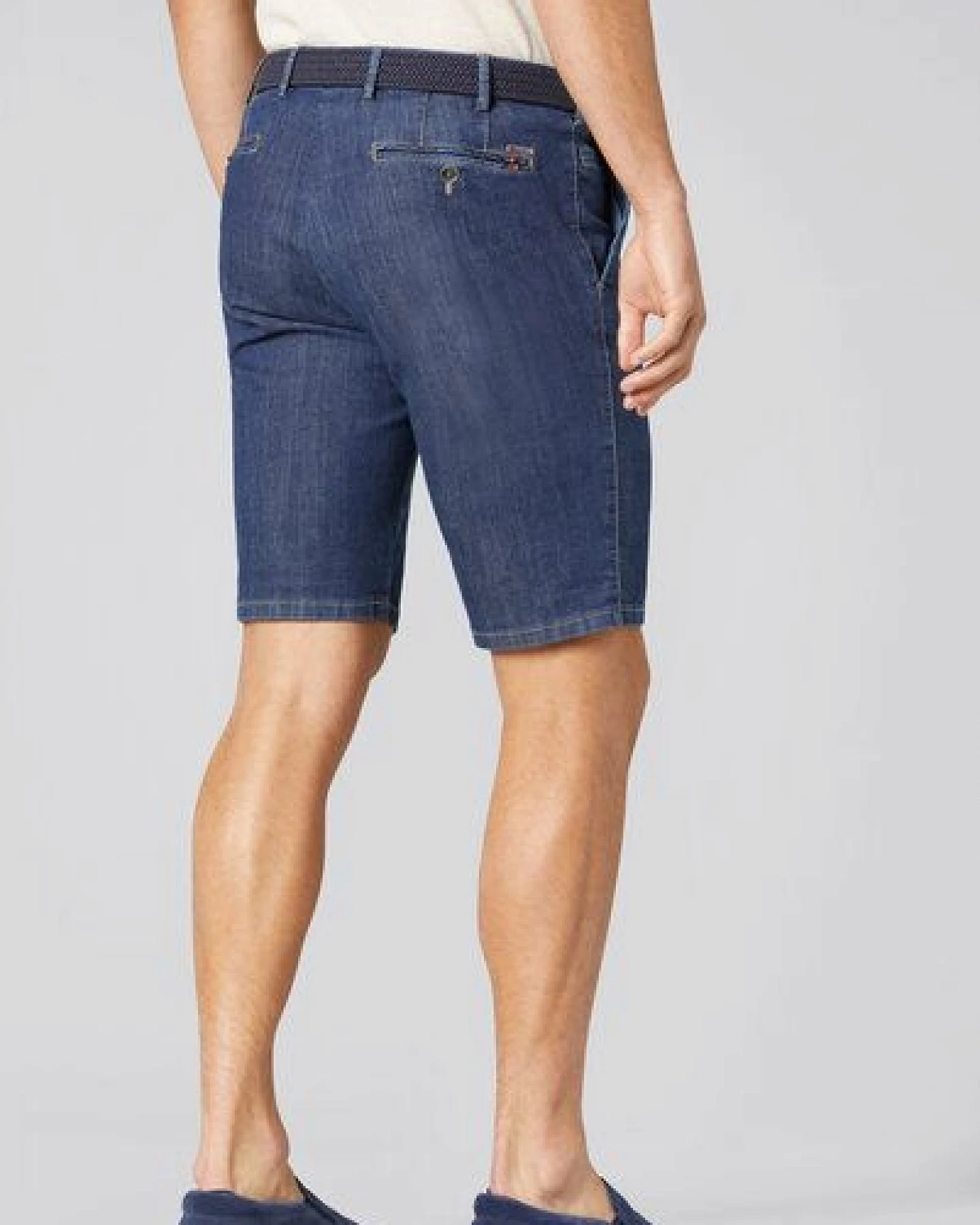 MEYER LIGHT DENIM BERMUDA – Ansicht 3