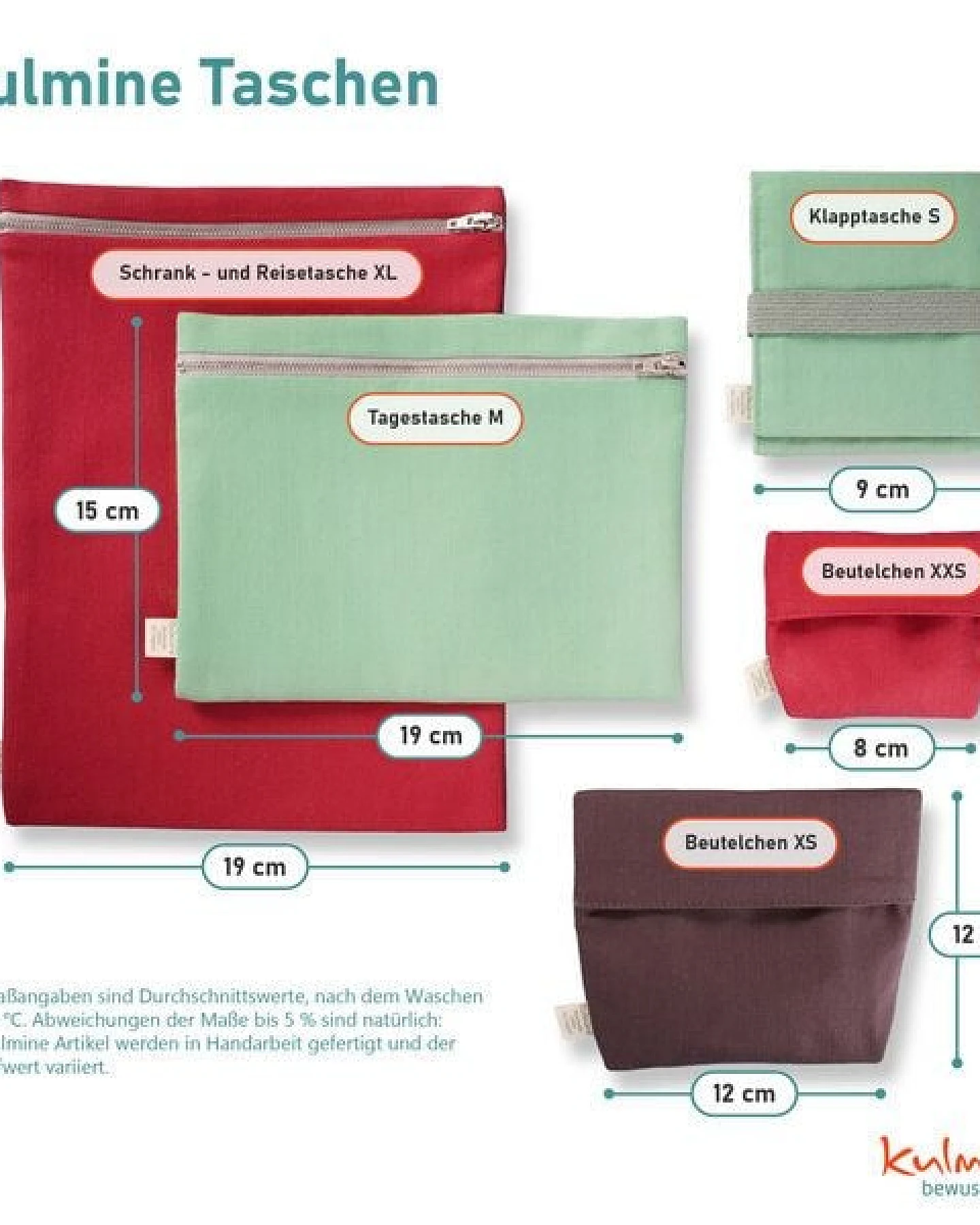 Kulmine Tasche • 5 Größen – Ansicht 2