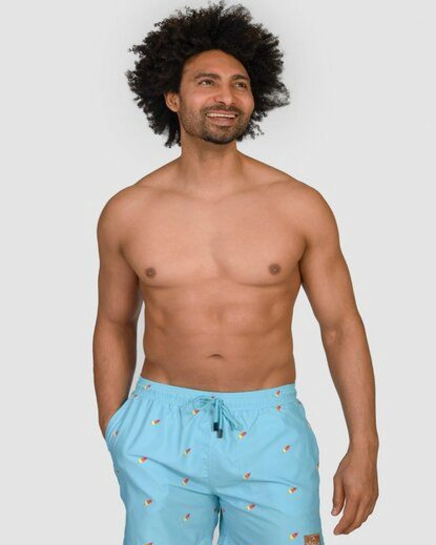 Narwal Badehose mit Print – Ansicht 2