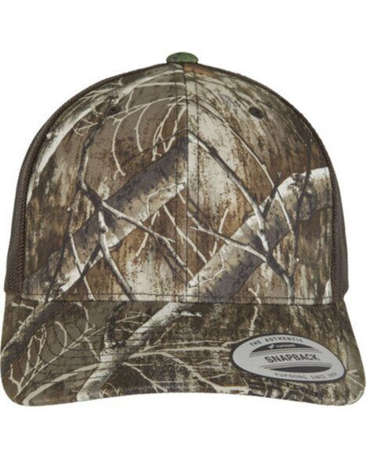 Flexfit Trucker Cap aus recyceltem Polyester 6606RC Camouflage – Ansicht 2