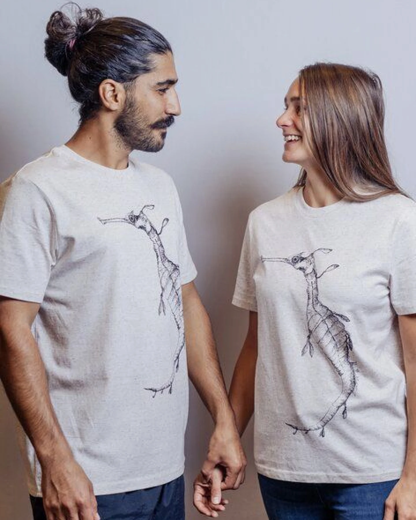 NanMa Bio-Baumwoll-Shirt Fetzenfisch – Ansicht 3