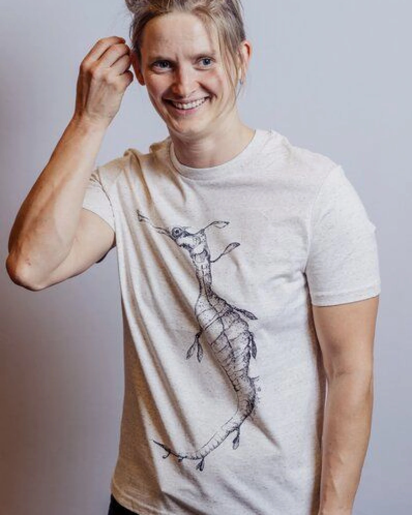 NanMa Bio-Baumwoll-Shirt Fetzenfisch – Ansicht 4