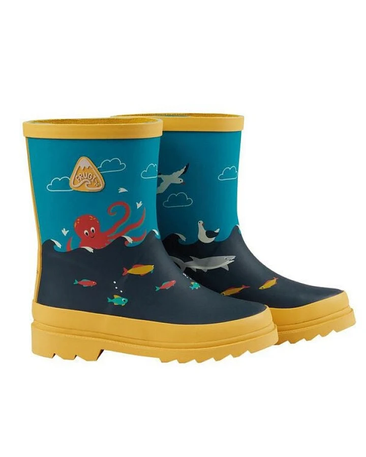Frugi Gummistiefel Oktopus