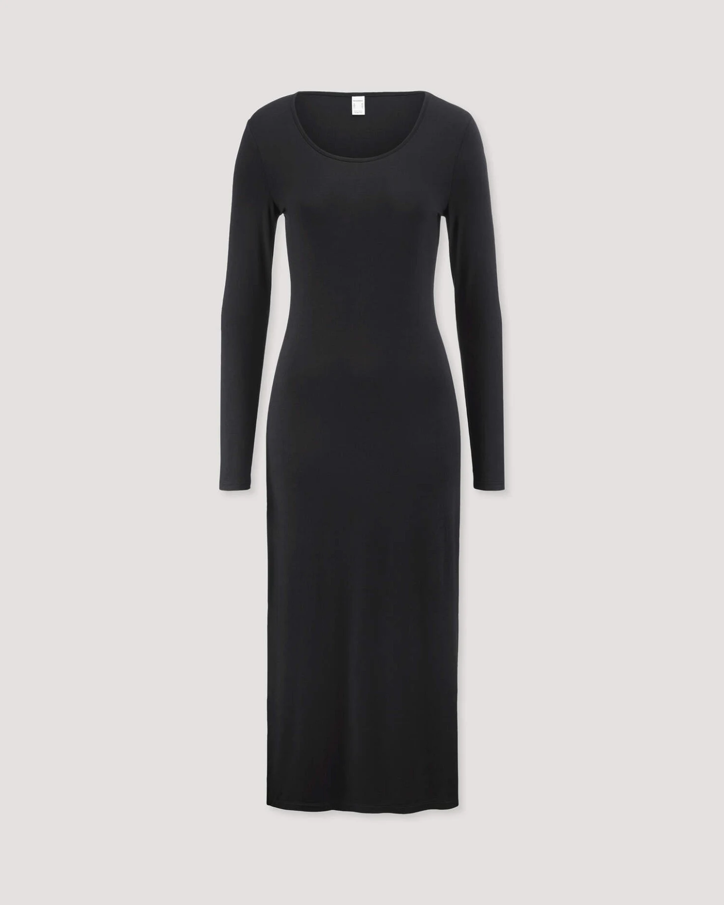 hessnatur Damen Nachthemd PURE FLOW aus TENCEL™ Modal - schwarz - Größe 34 – Ansicht 4